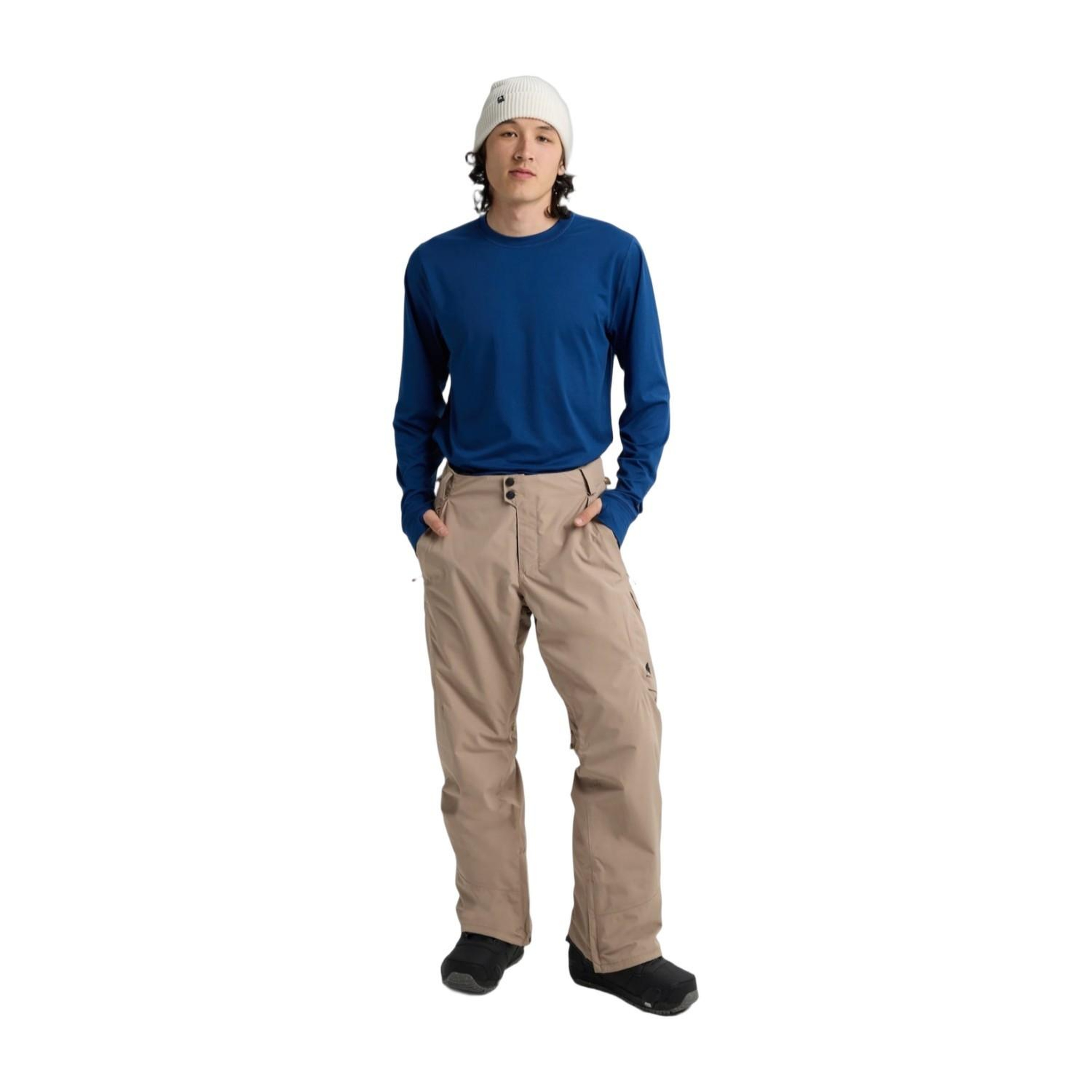 Burton Mens Reserve 2L Insulated Erkek Kahverengi Snowboard Pantolonu