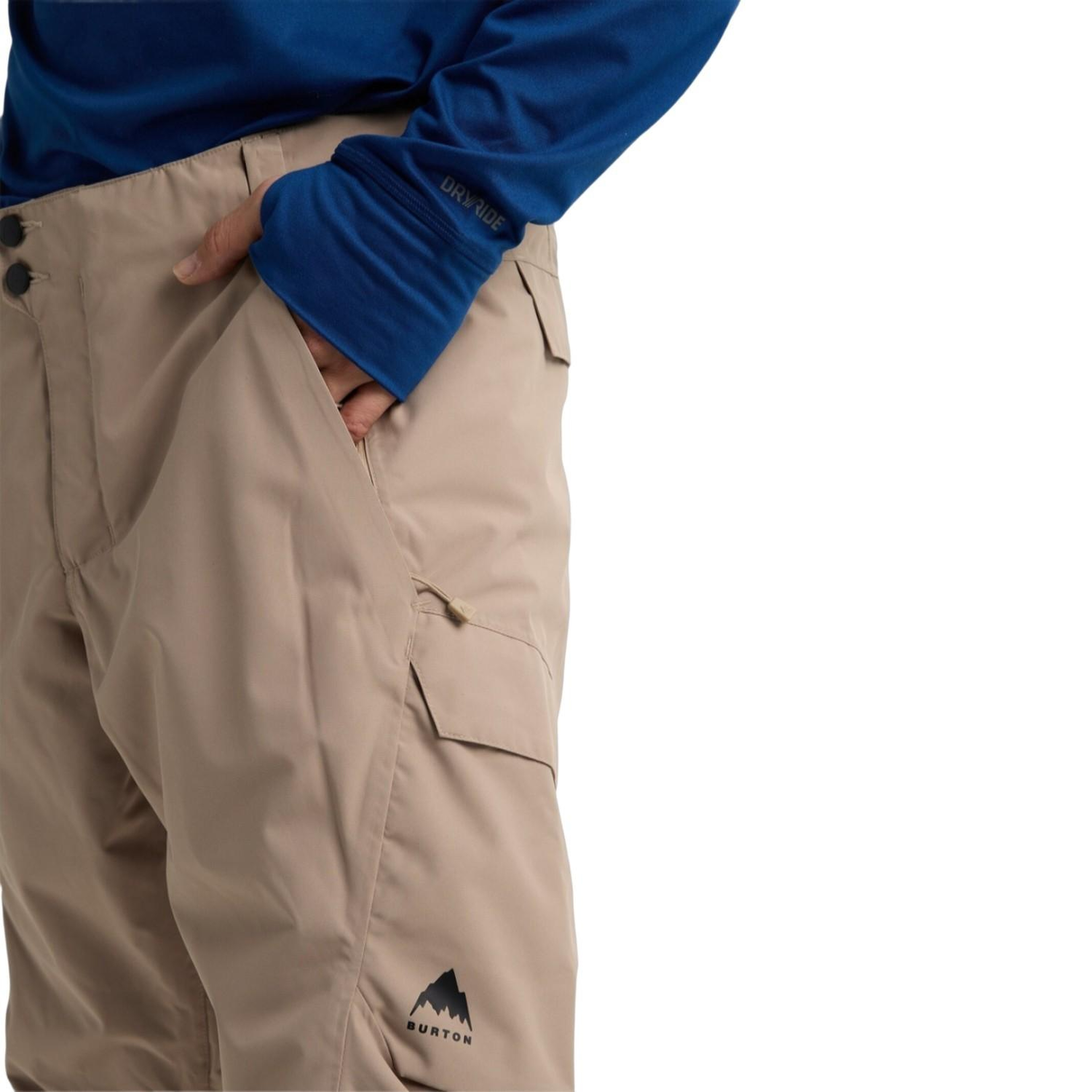 Burton Mens Reserve 2L Insulated Erkek Kahverengi Snowboard Pantolonu