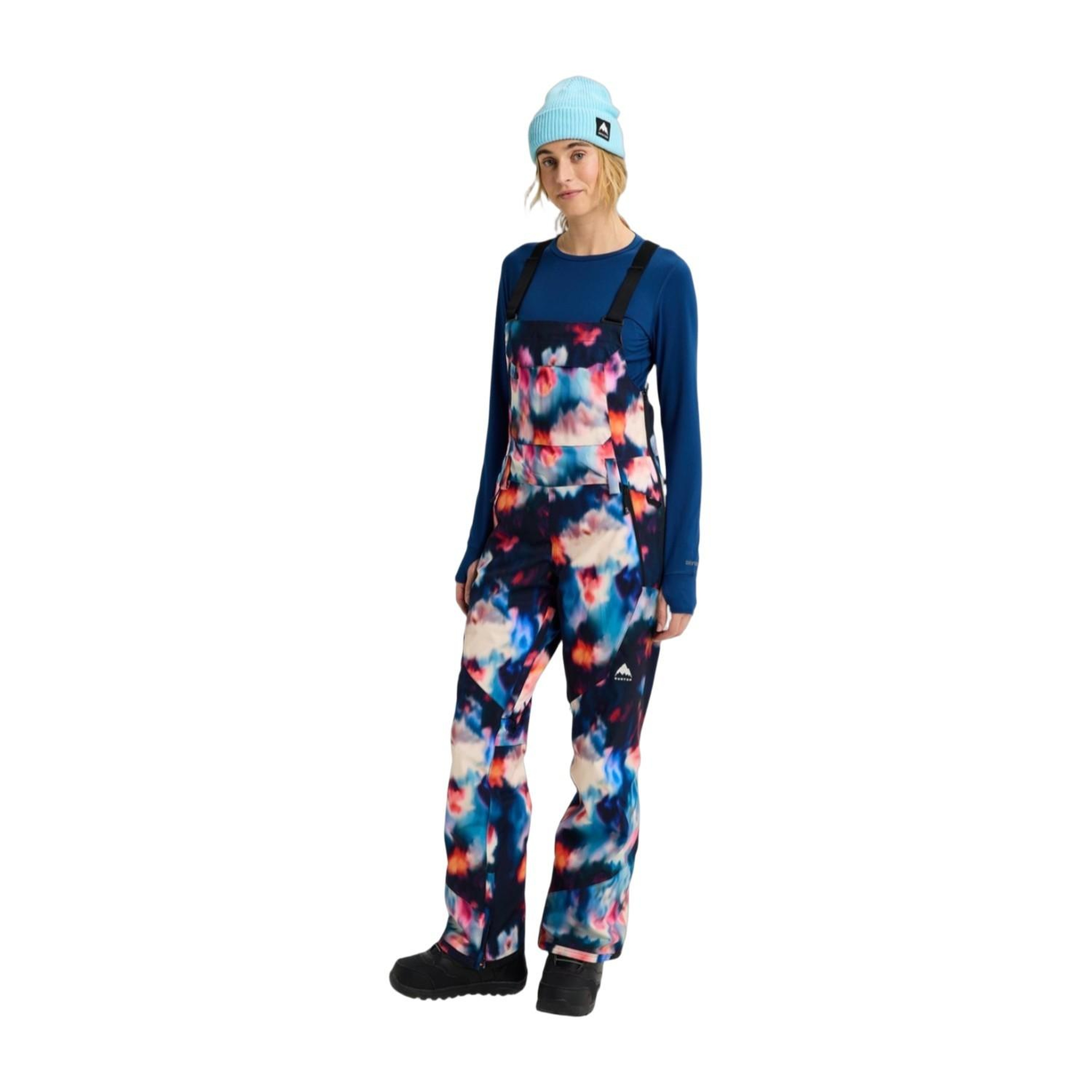 Burton Womens Reserve 2L Stretch Slim Bibs Kadın Snowboard Pantolonu