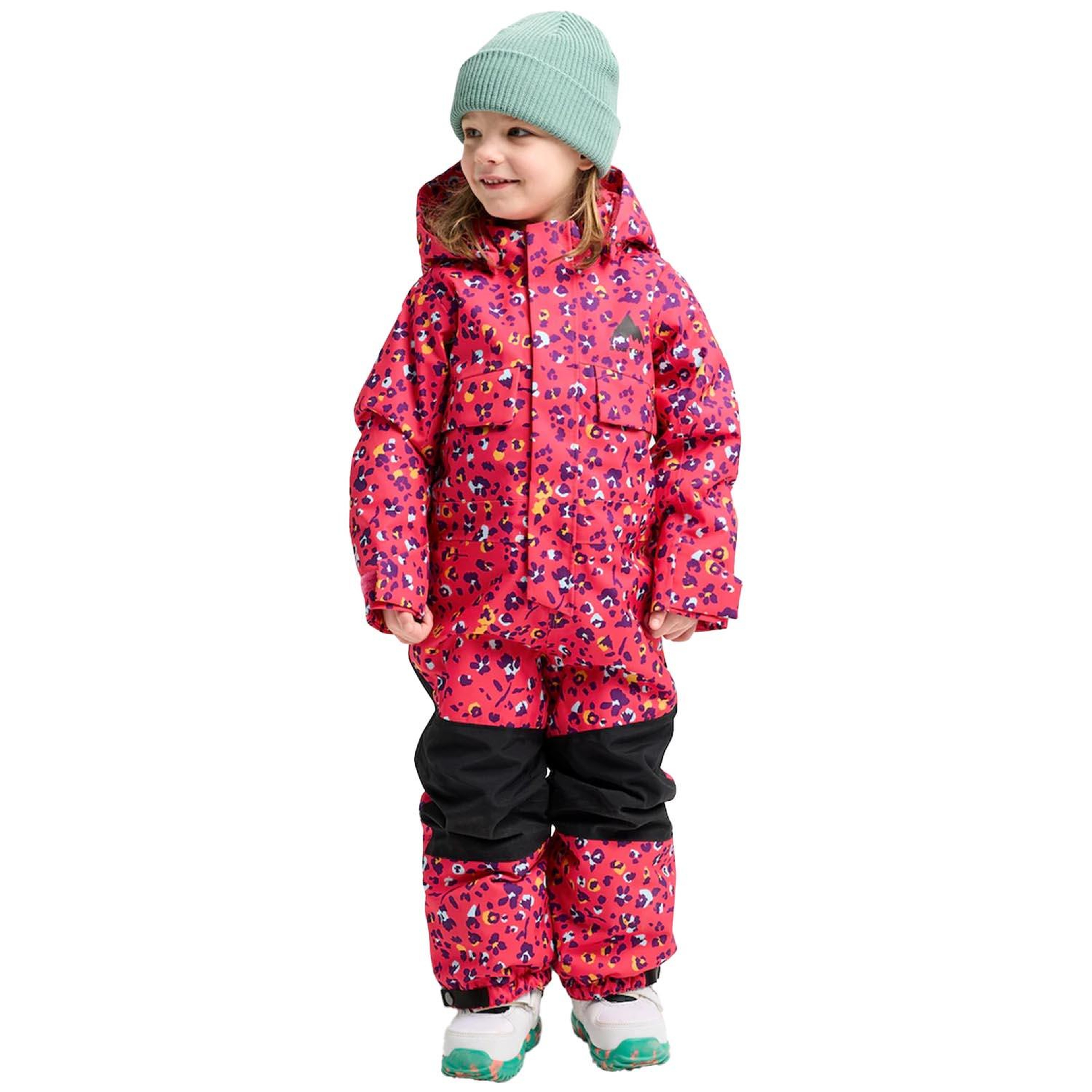 Burton Toddlers 2L One Piece Unisex Çocuk Pembe Snowboard Tulumu