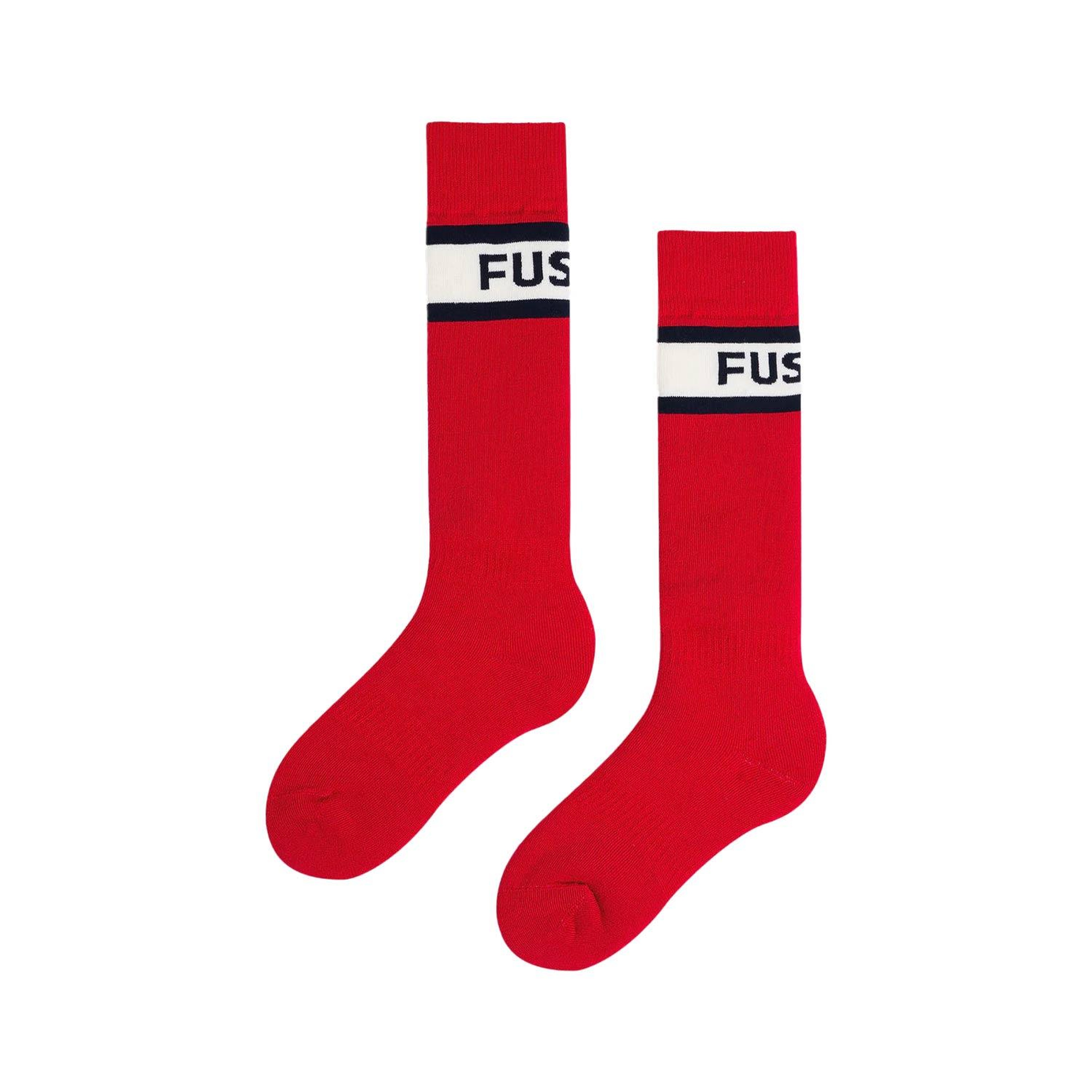 Fusalp Piste Pro Unisex Kırmızı Kayak Çorabı