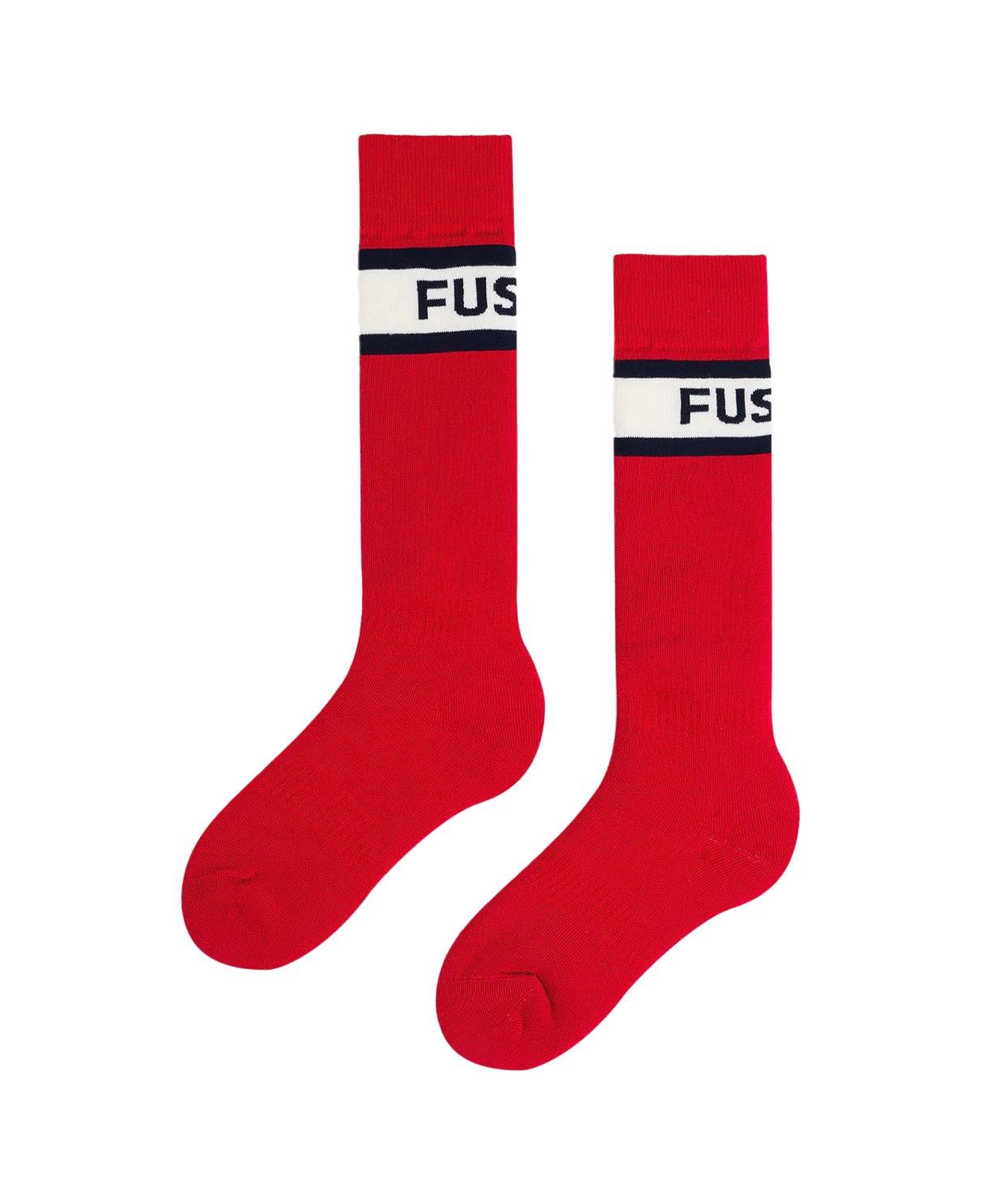 Fusalp Piste Pro Unisex Kırmızı Kayak Çorabı