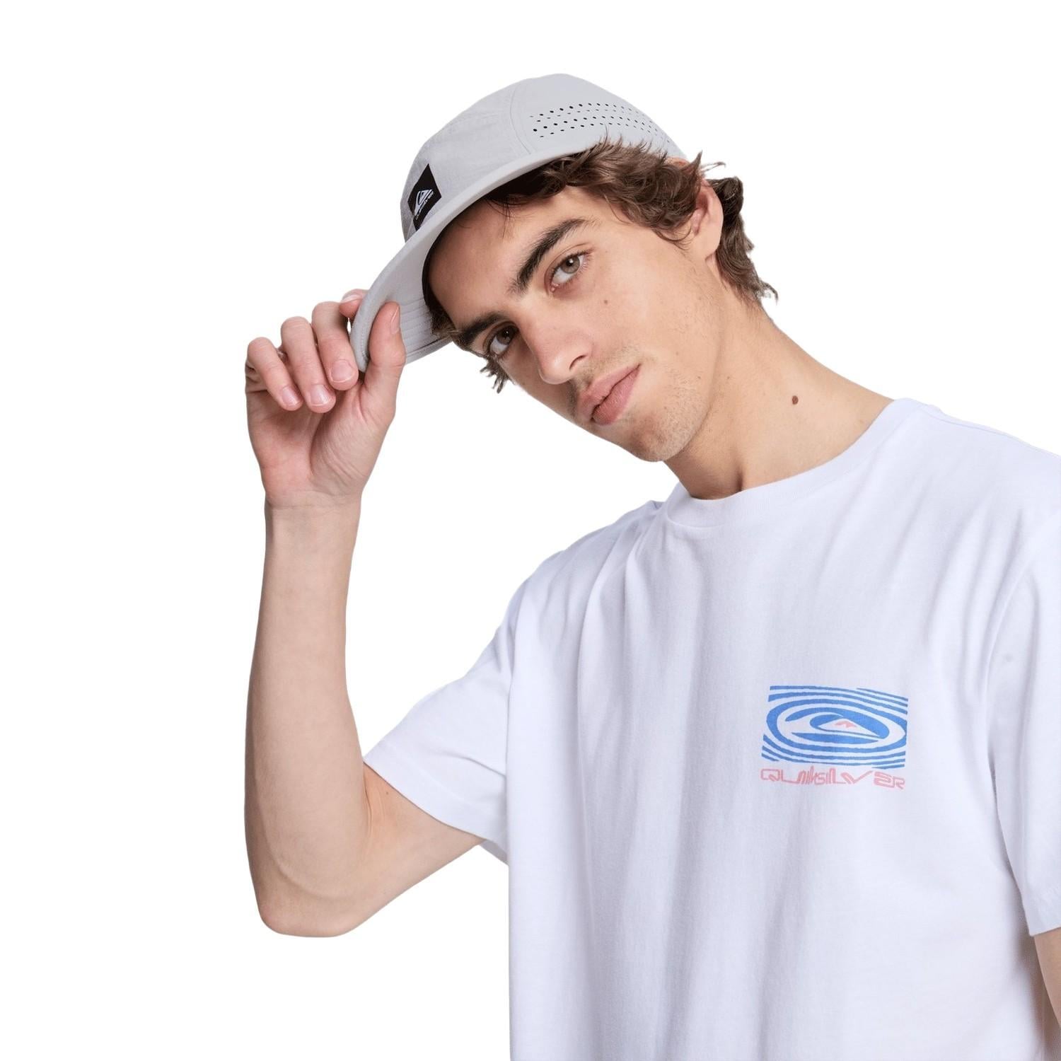 Quiksilver Ripples Erkek Beyaz Tişört