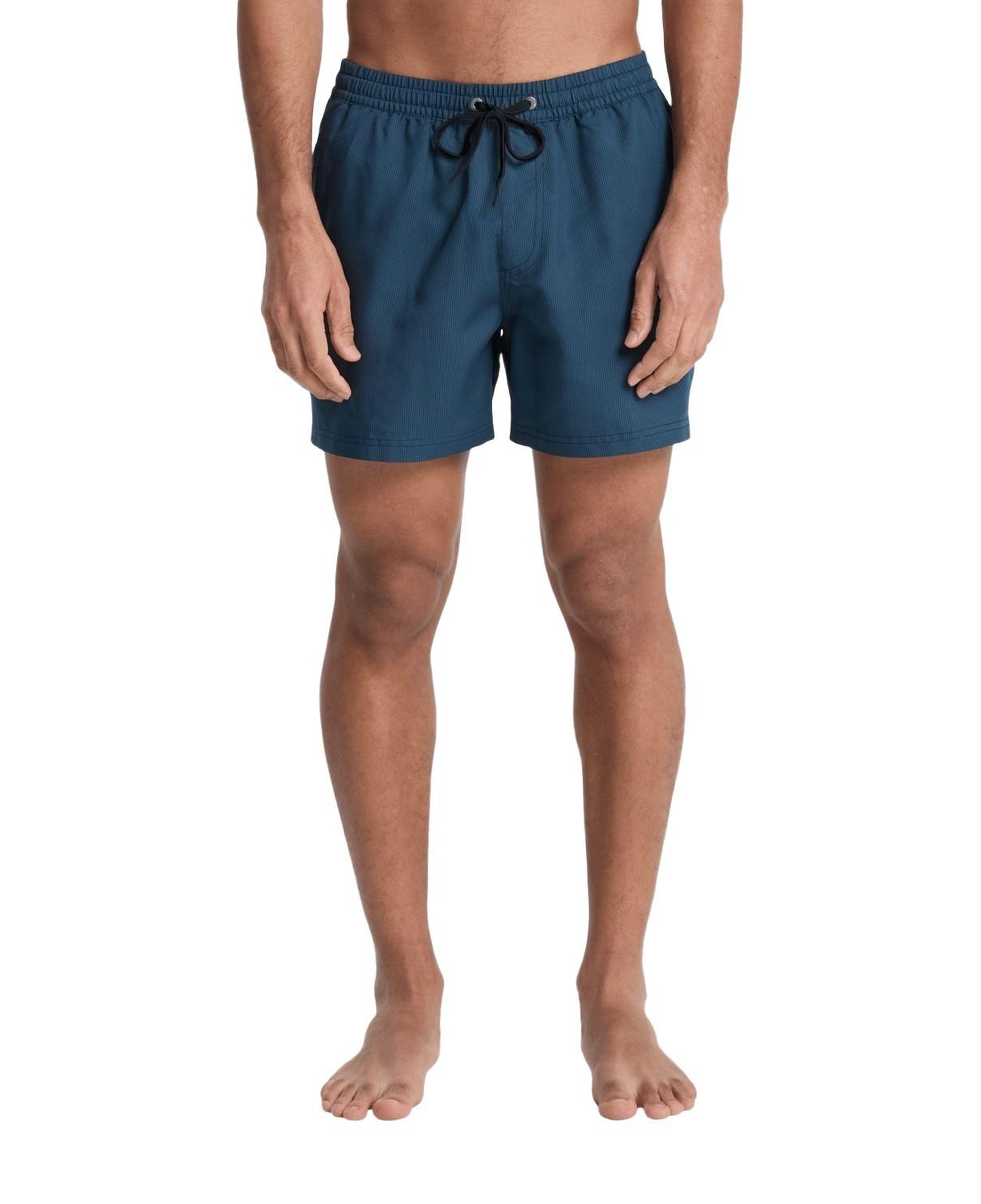 Quiksilver Deluxe 15 Erkek Mavi Volley Short