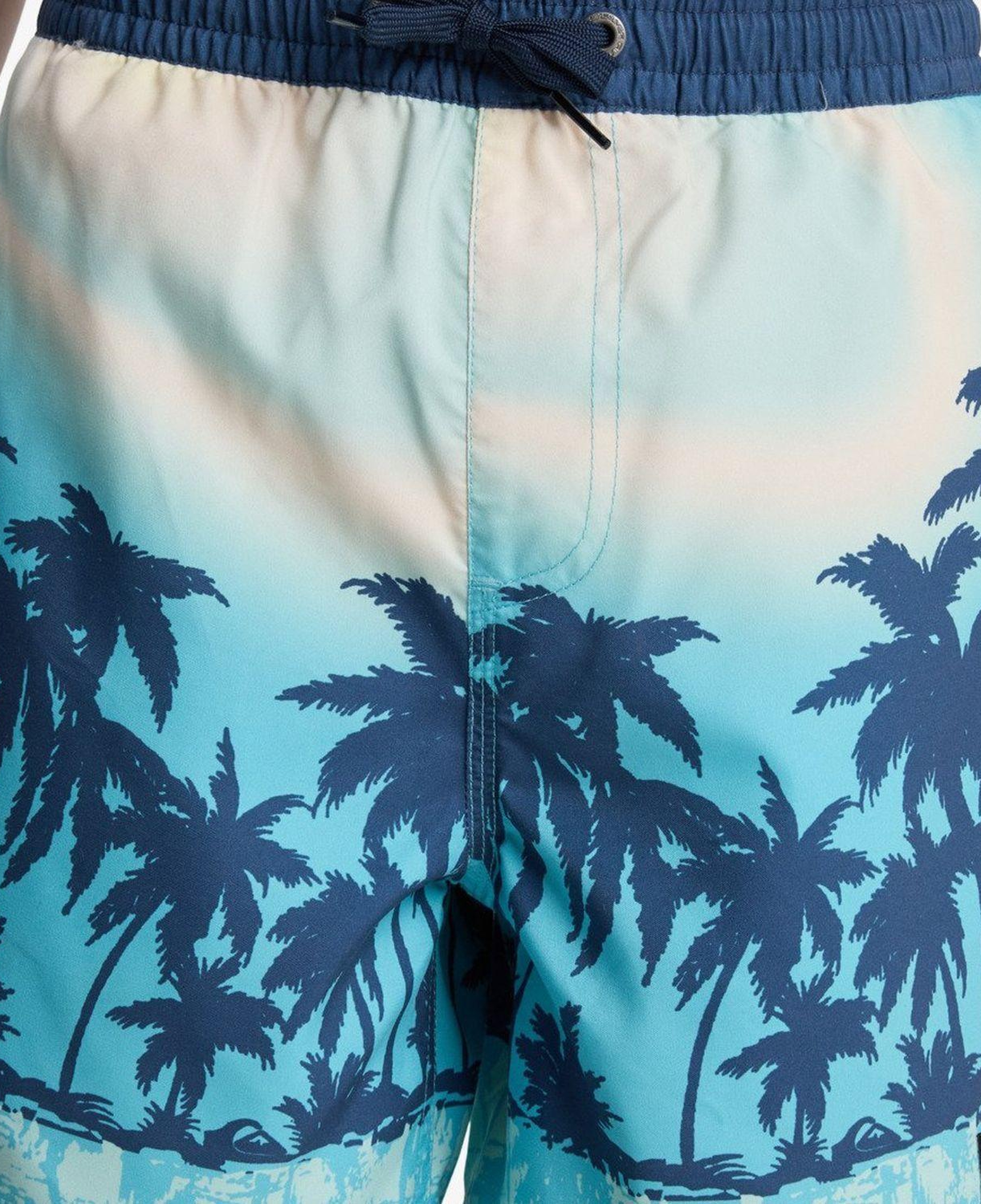 Quiksilver Evd Printed Erkek Çocuk Mavi Volley Short