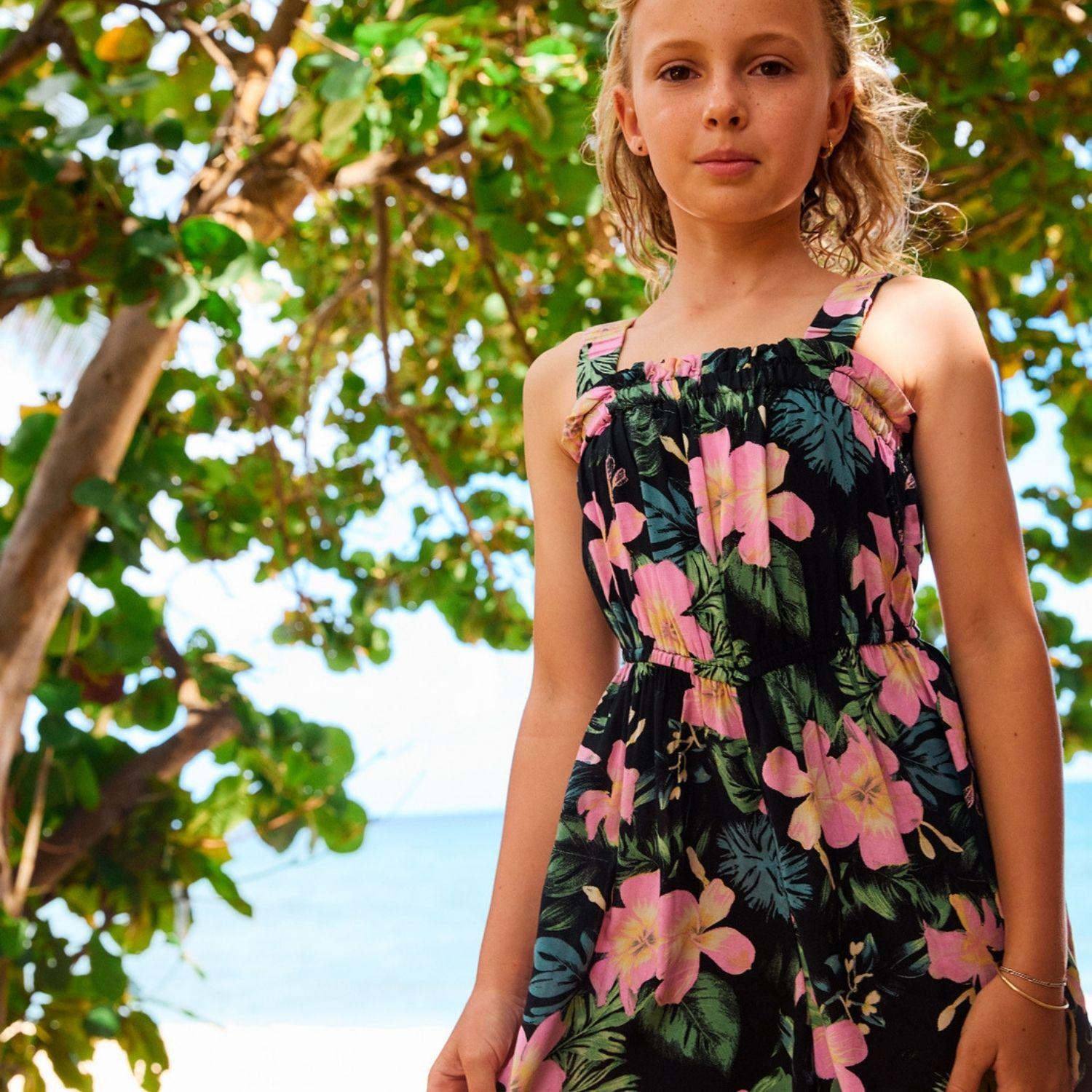 Roxy Playa Baby Printed Kız Çocuk Tulum