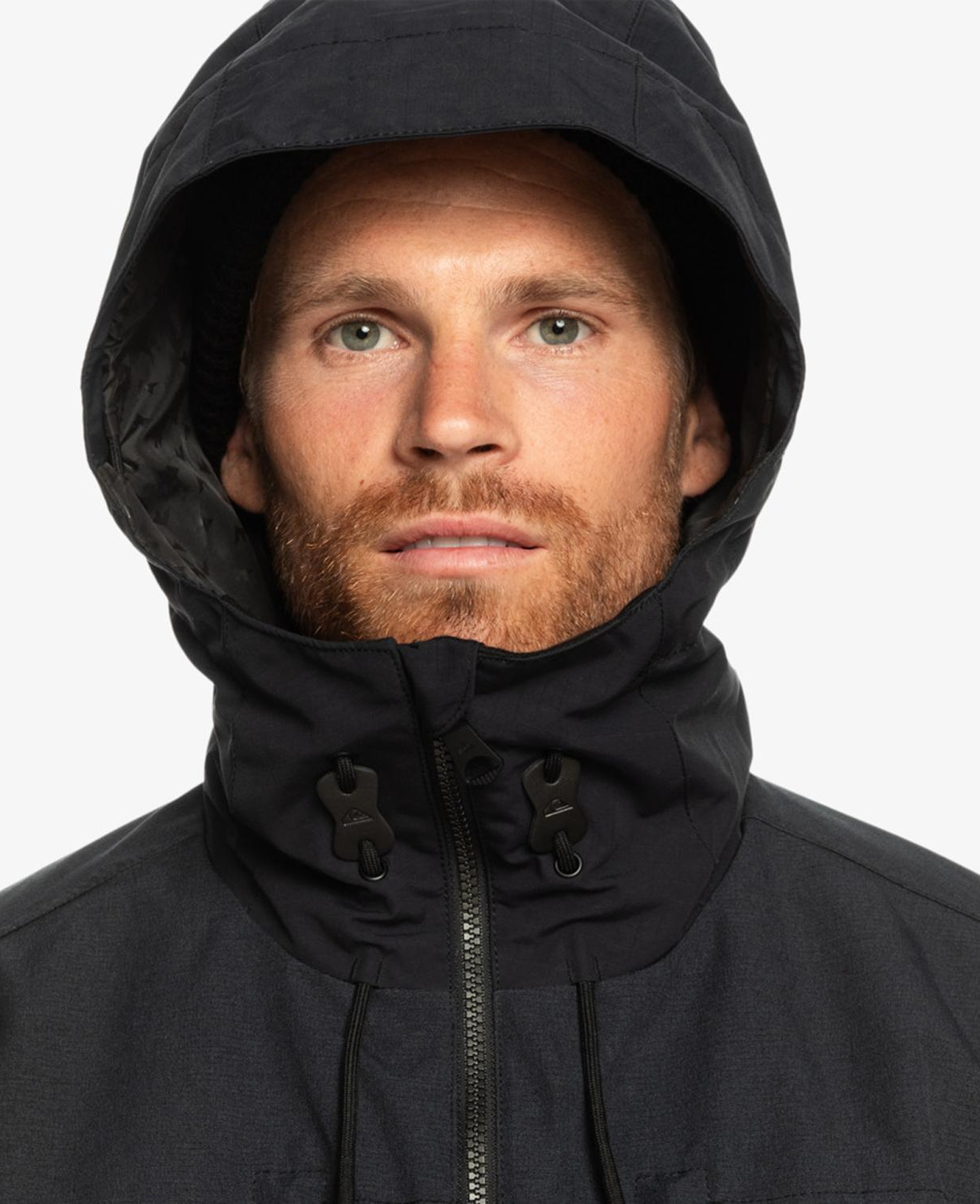 Quiksilver Fairbanks Erkek Siyah Snowboard Ceketi