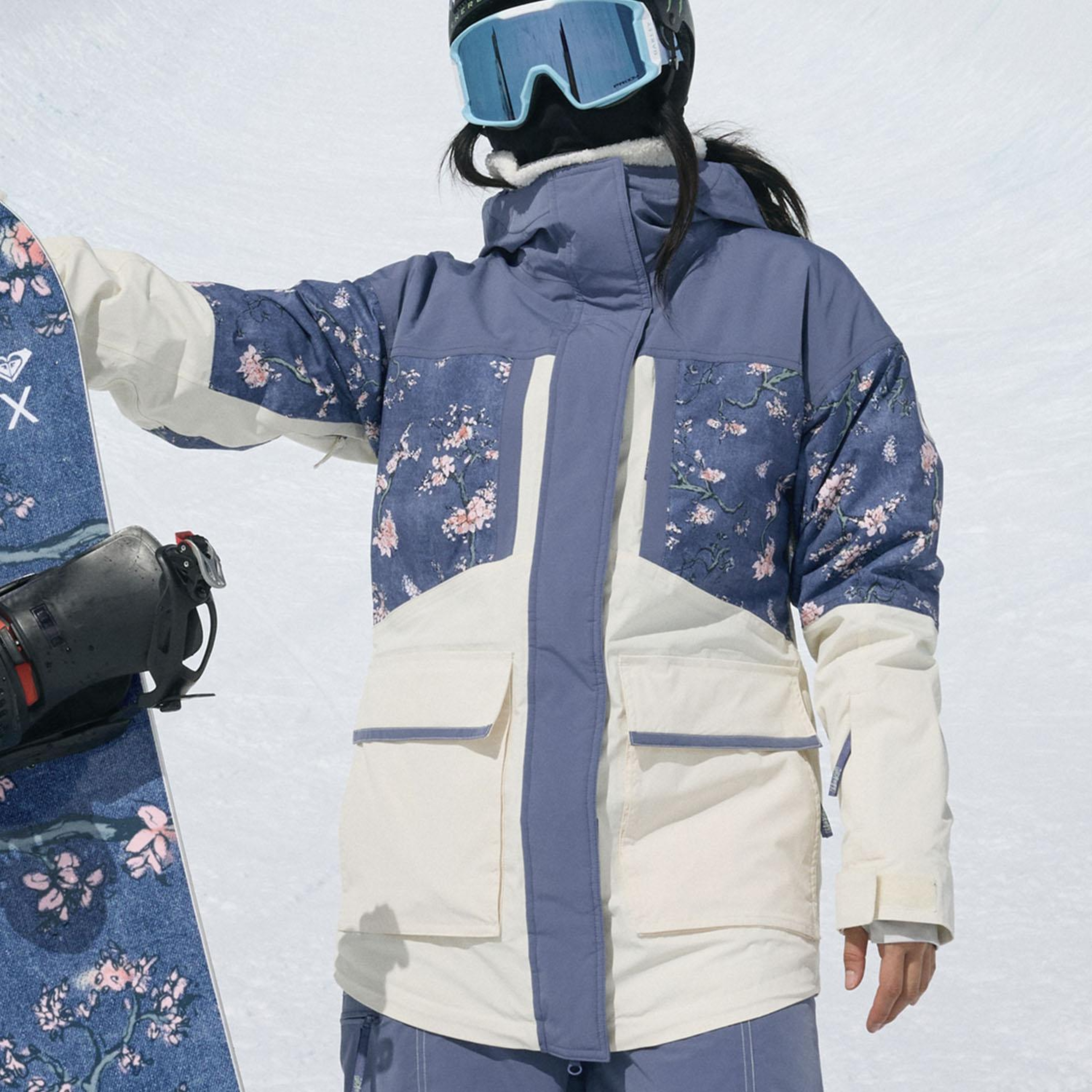 Roxy Chloe Kim Parka Kadın Snowboard Ceketi