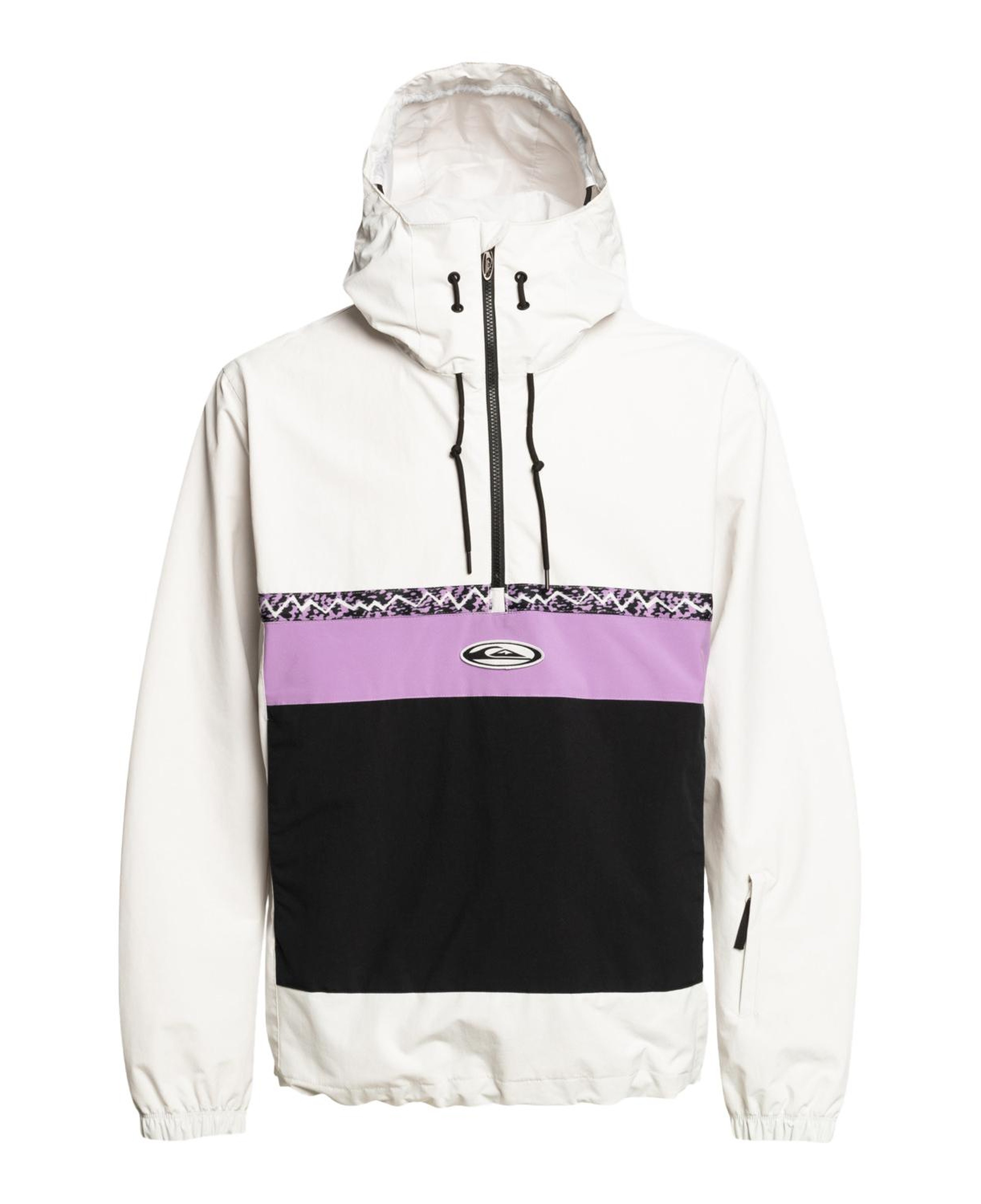 Quiksilver Steeze Unisex Gri Snowboard Ceketi
