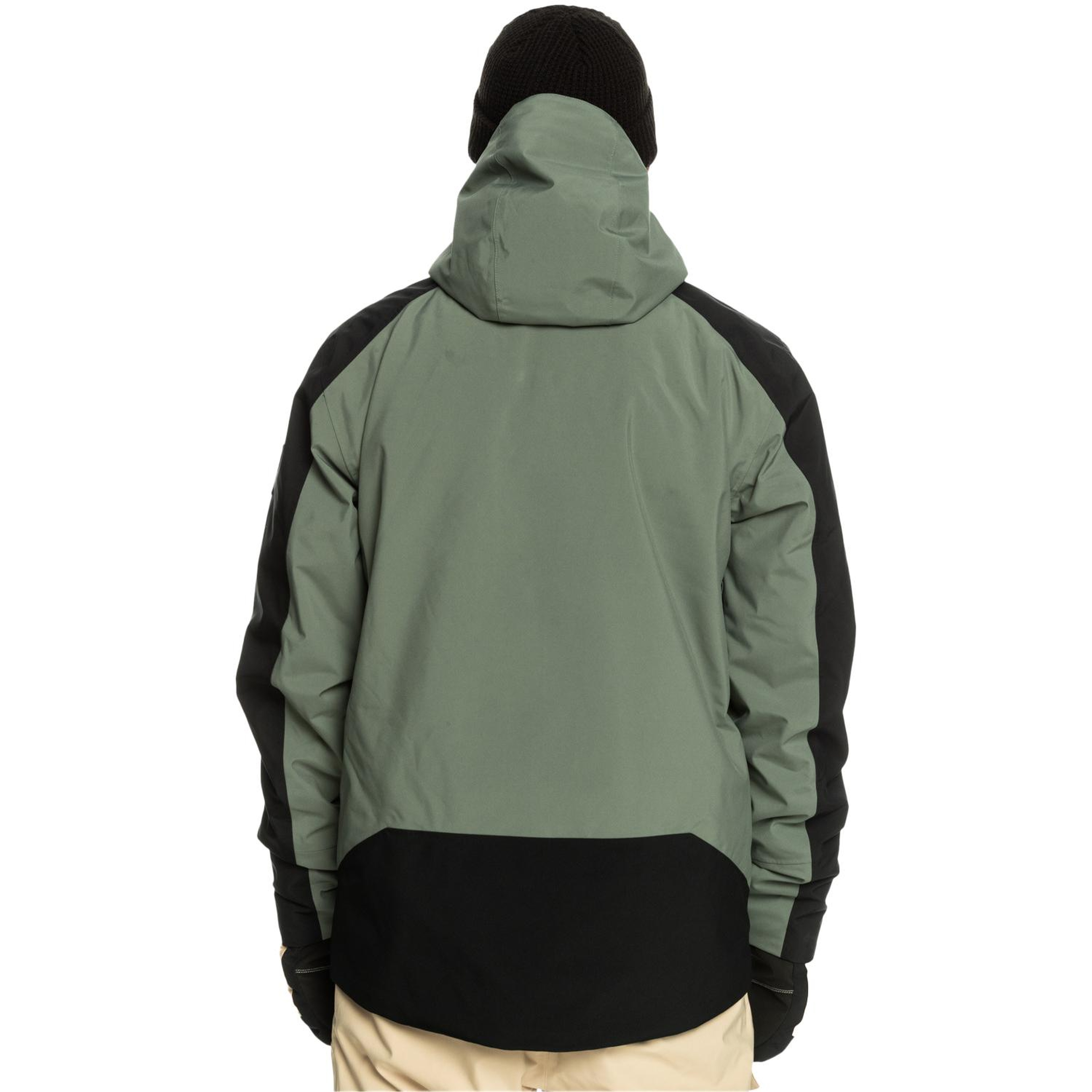 Quiksilver Muldrow Erkek Siyah Snowboard Ceketi