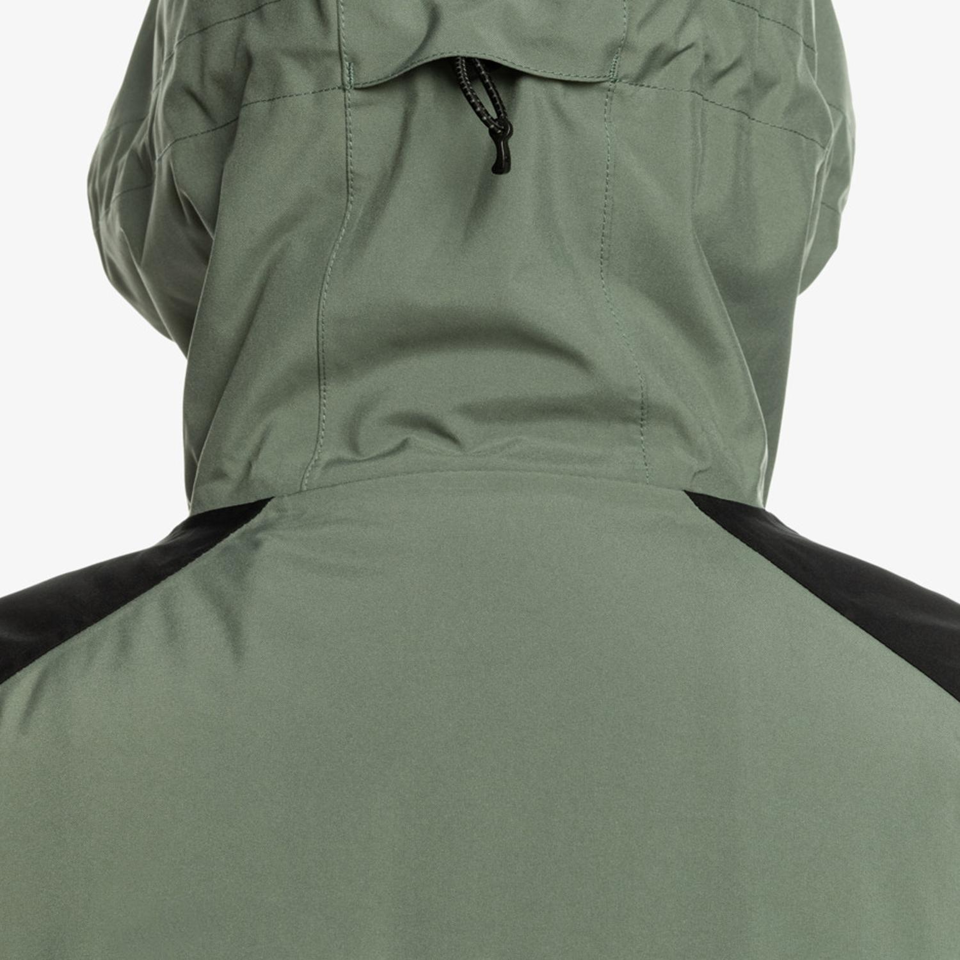 Quiksilver Muldrow Erkek Siyah Snowboard Ceketi