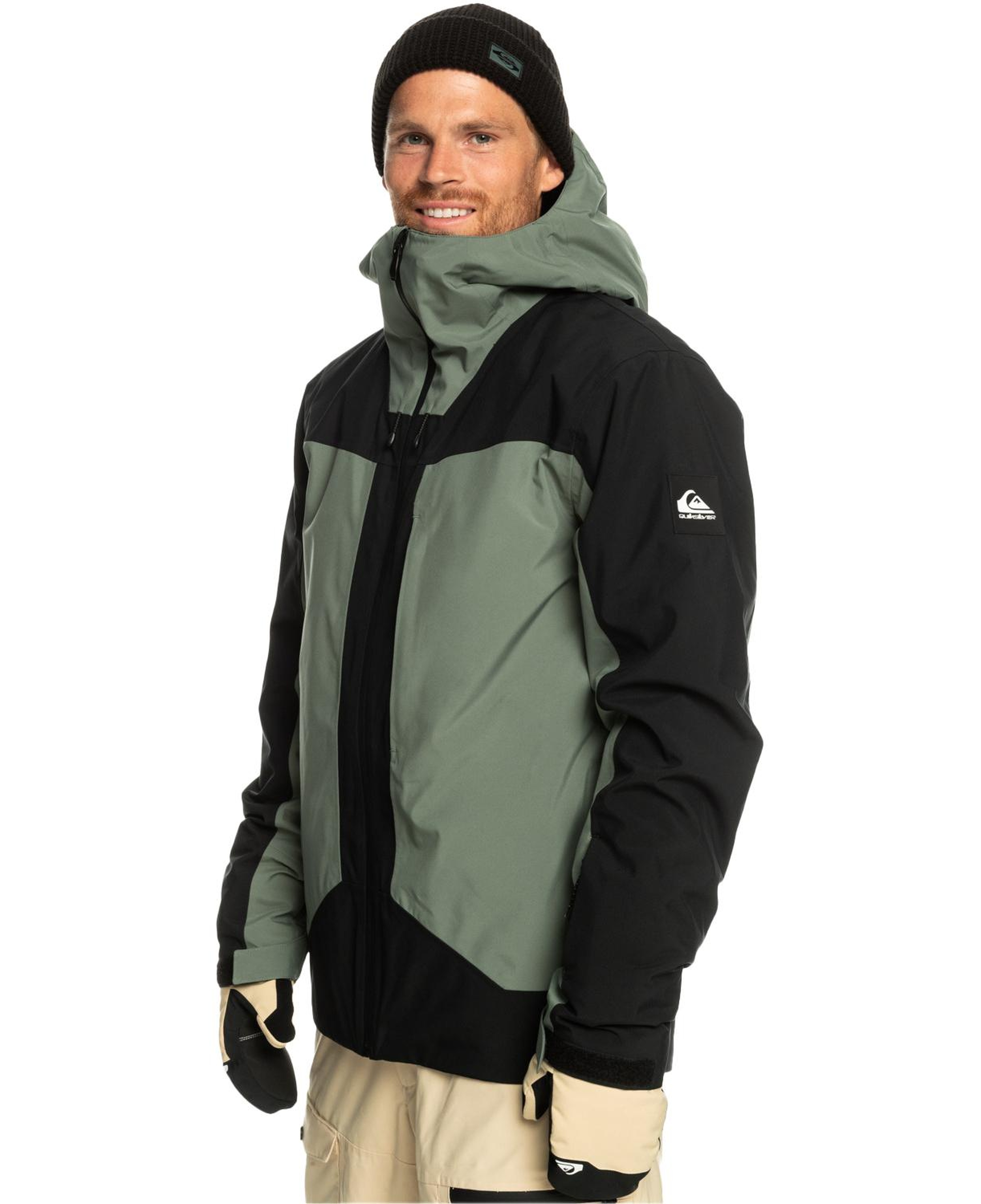 Quiksilver Muldrow Erkek Siyah Snowboard Ceketi
