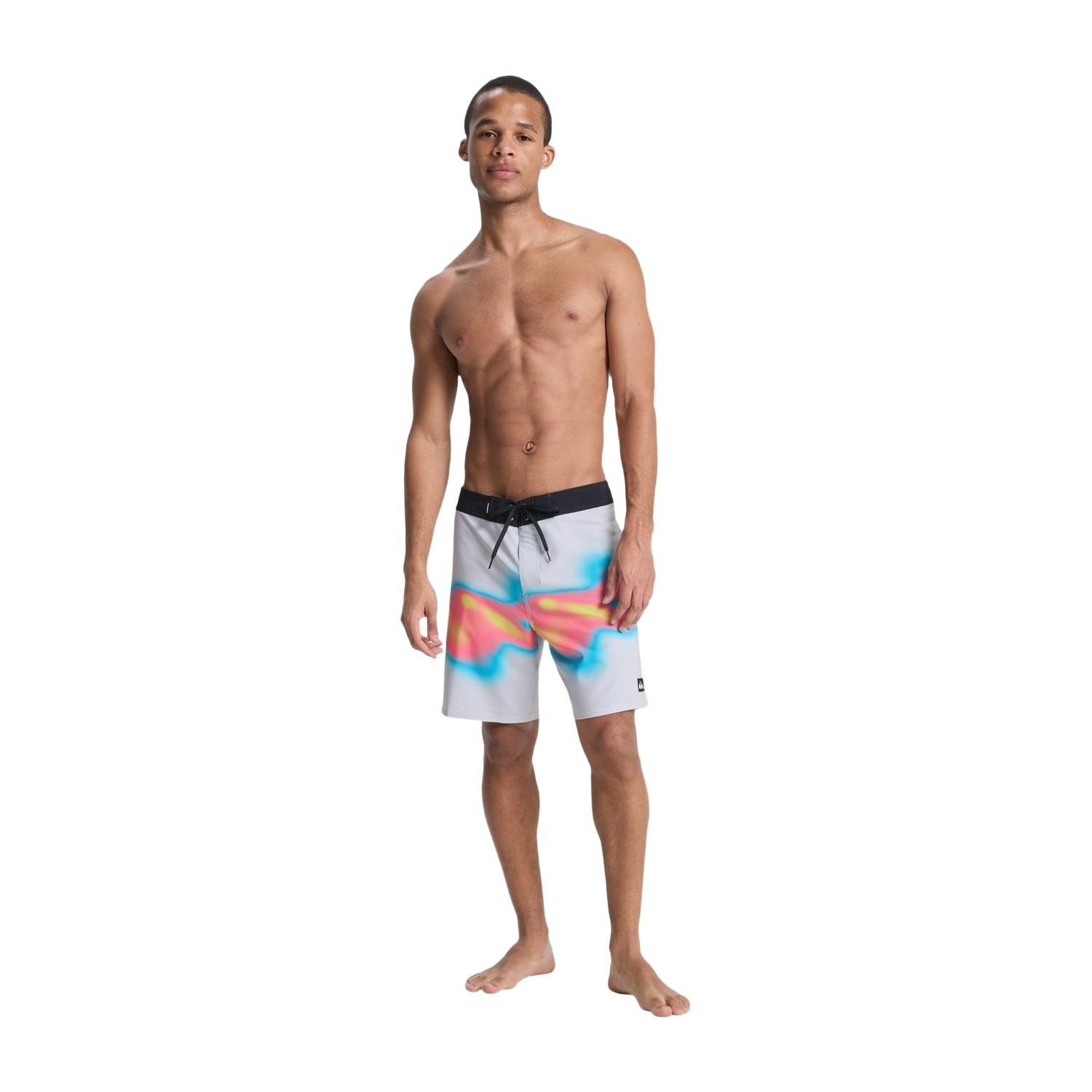 Quiksilver Surfsilk Straig Erkek Gri Boardshort