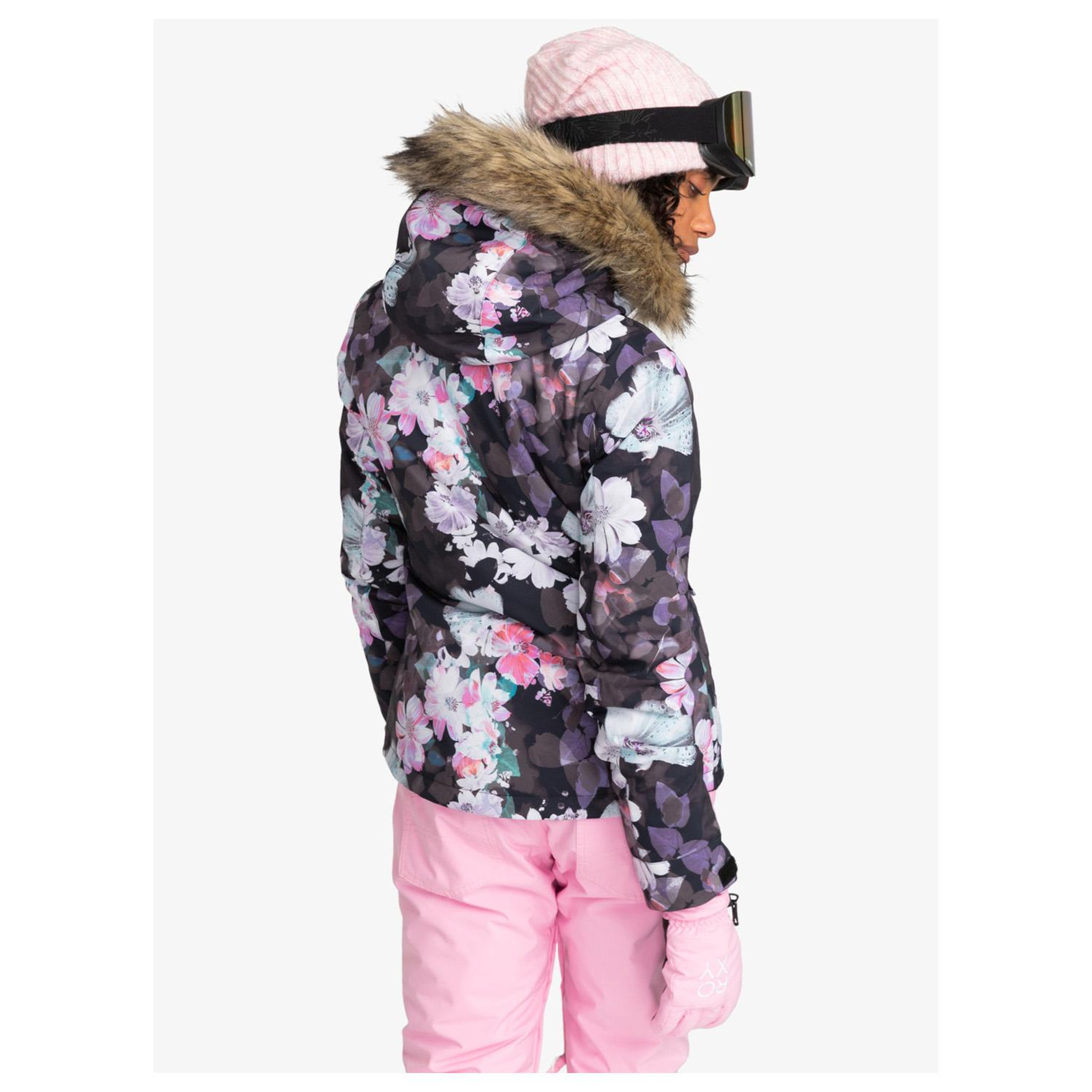 Roxy Jet Ski Kadın Siyah Snowboard Ceketi