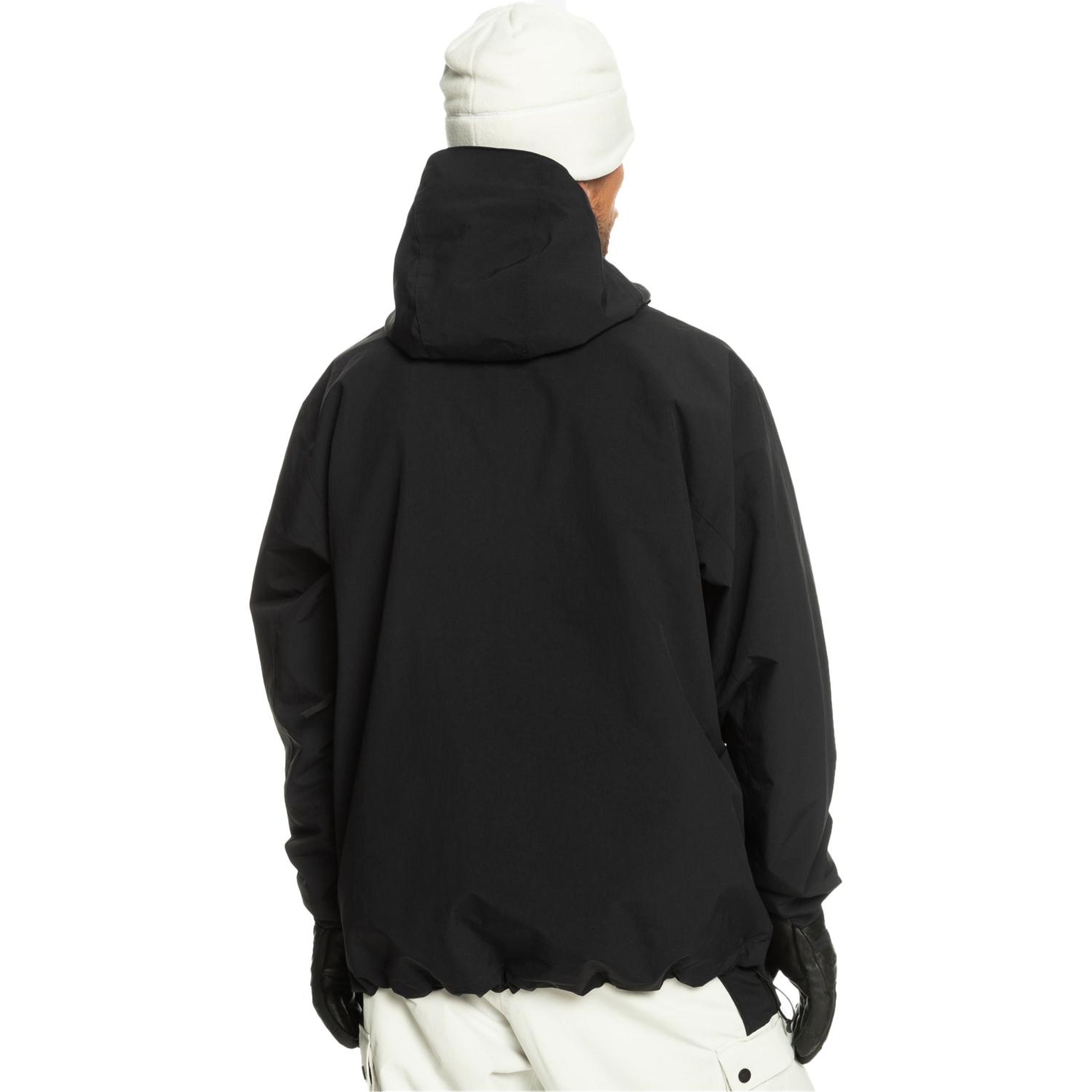Quiksilver Steeze Unisex Siyah Snowboard Ceketi
