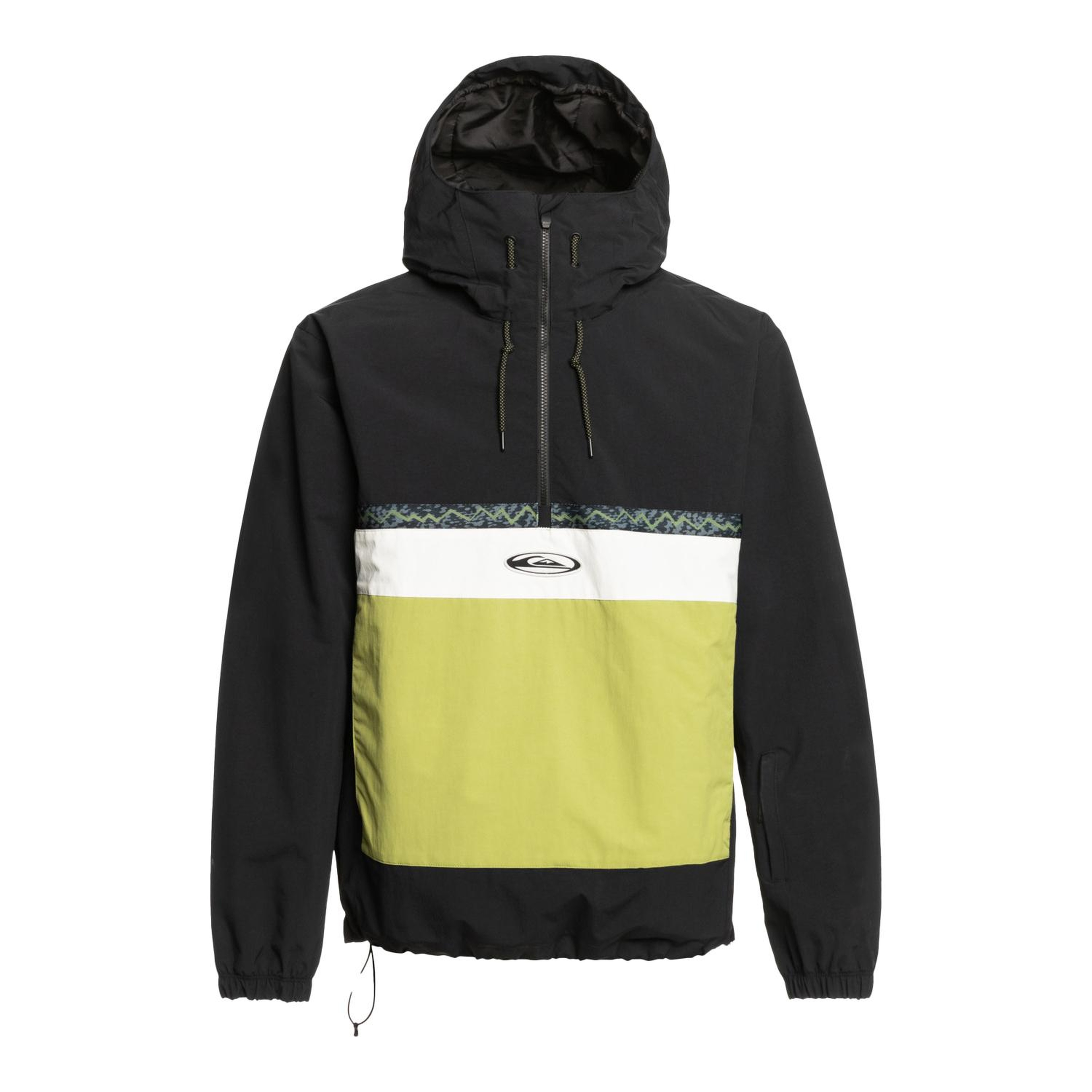 Quiksilver Steeze Unisex Siyah Snowboard Ceketi
