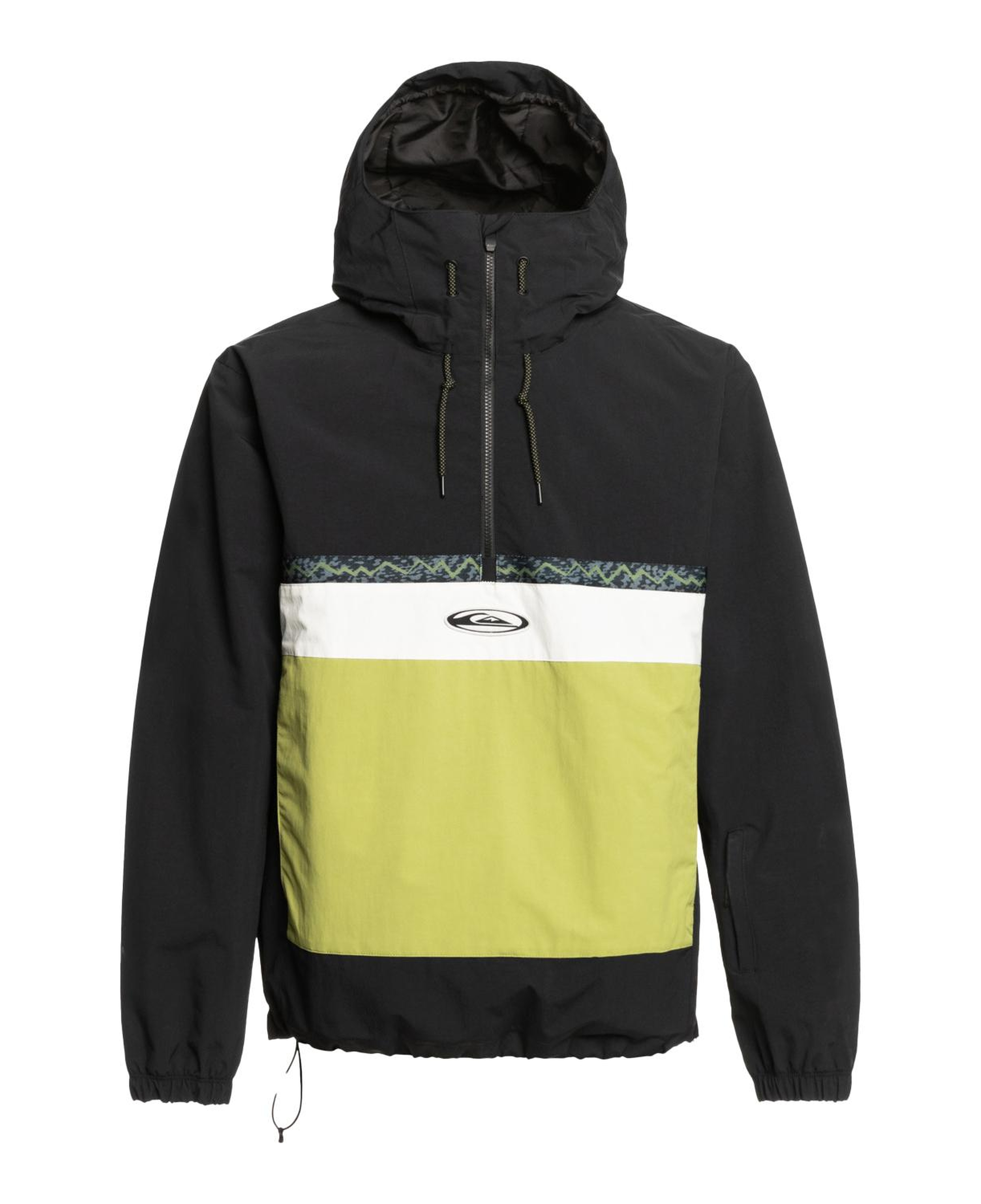 Quiksilver Steeze Unisex Siyah Snowboard Ceketi