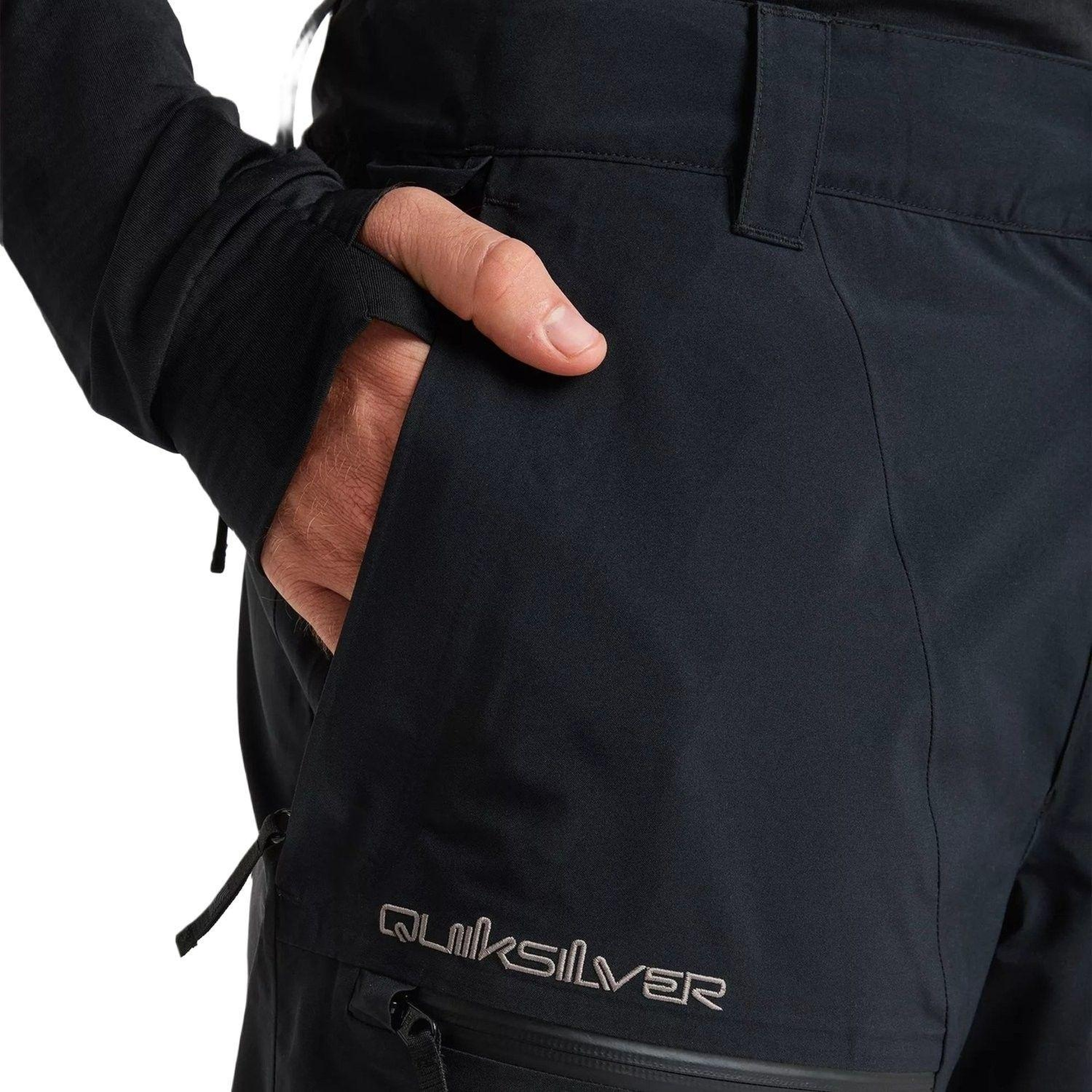 Quiksilver Forever Gore-Tex Erkek Siyah Snowboard Pantolonu