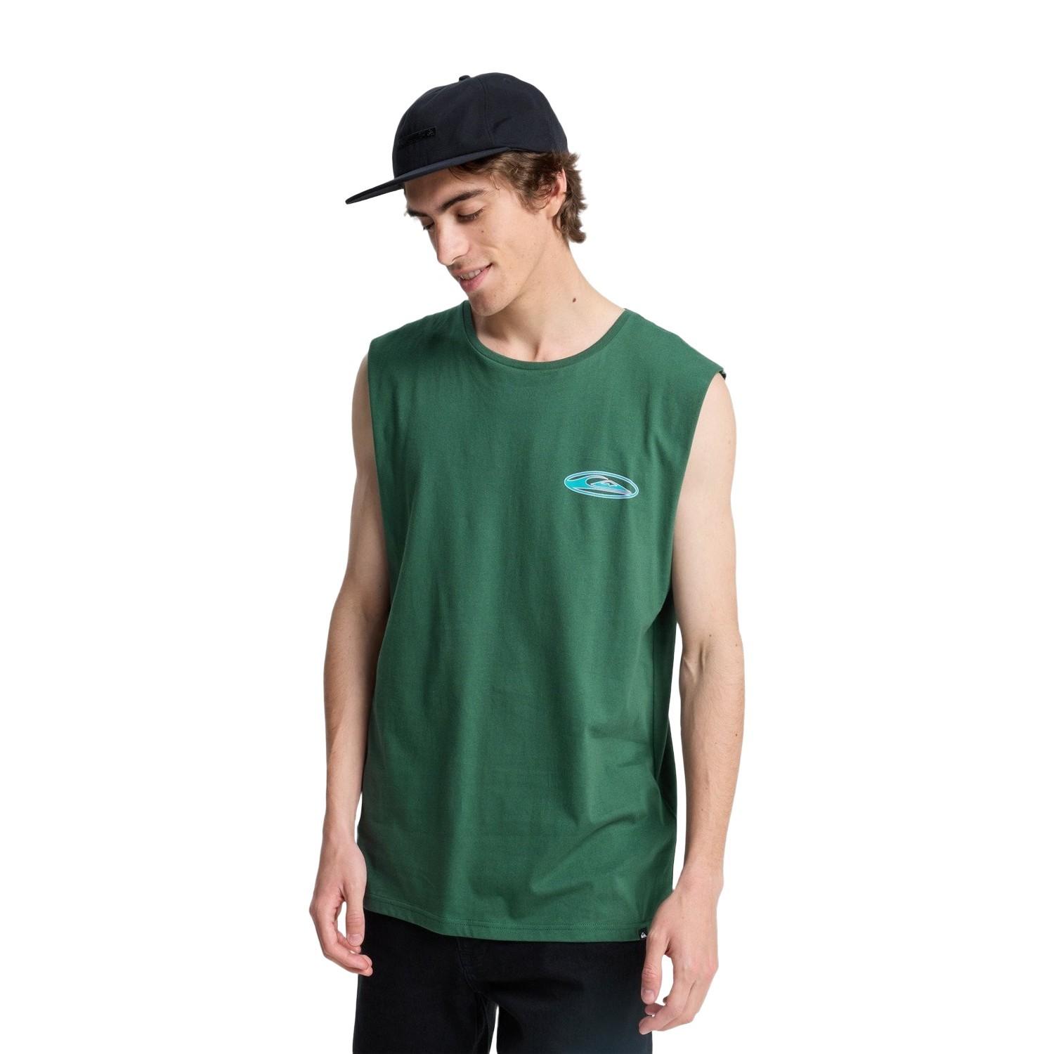 Quiksilver Ev Quikglobe Mu Erkek Yeşil Tişört