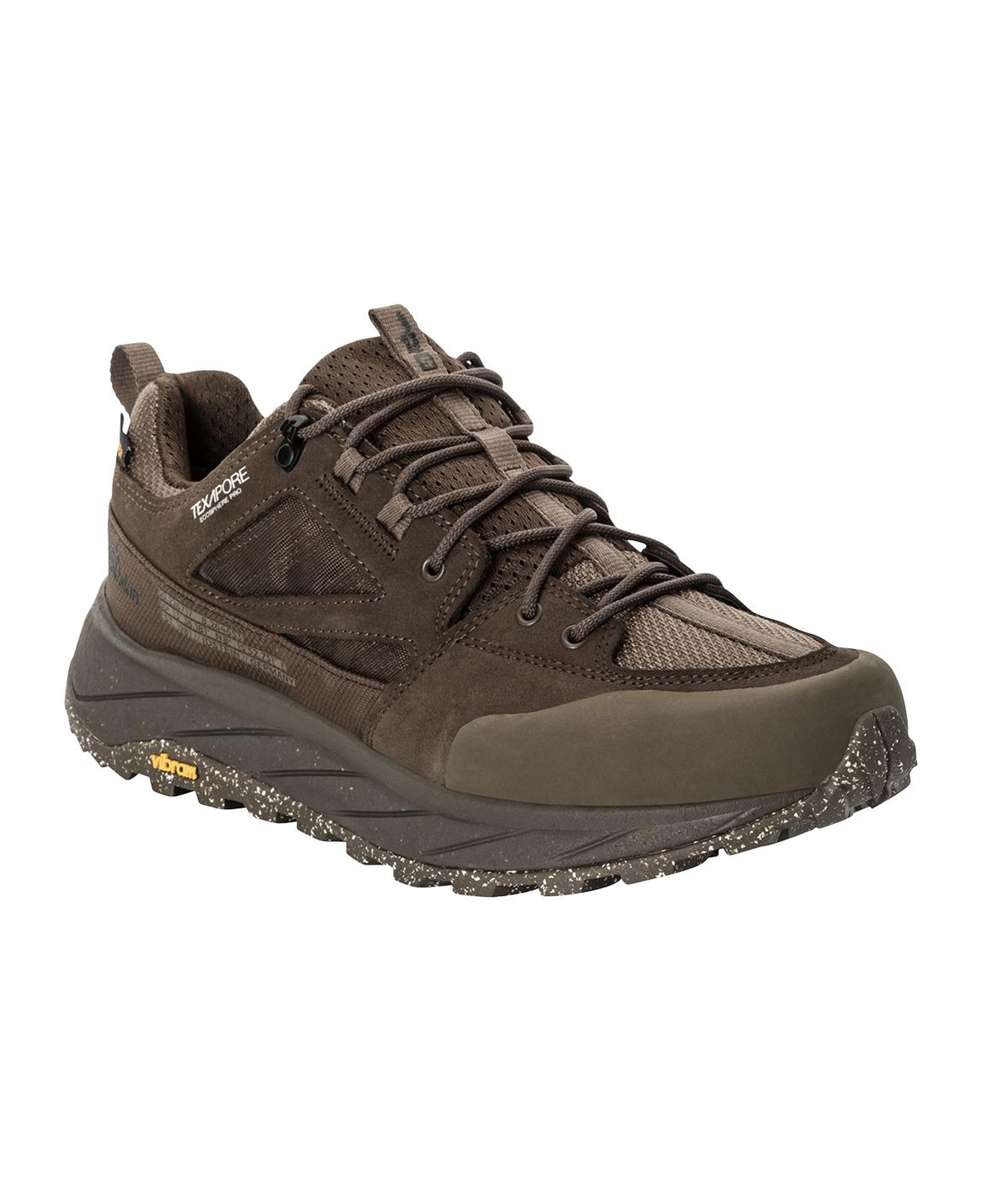 Jack Wolfskin Terraquest Texapore Low Erkek Kahverengi Outdoor Ayakkabı