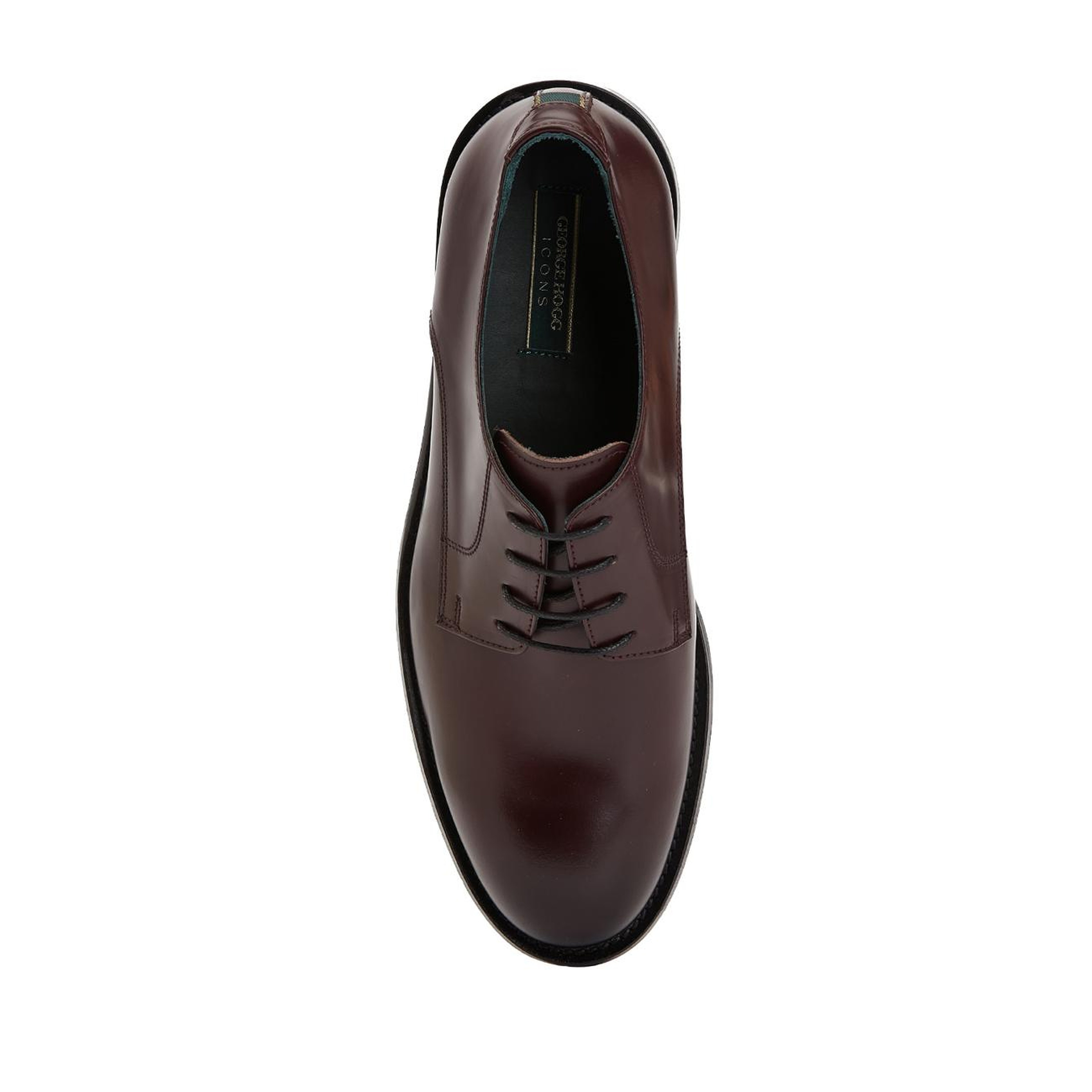 George Hogg Icons Erkek Bordo Deri Ayakkabı