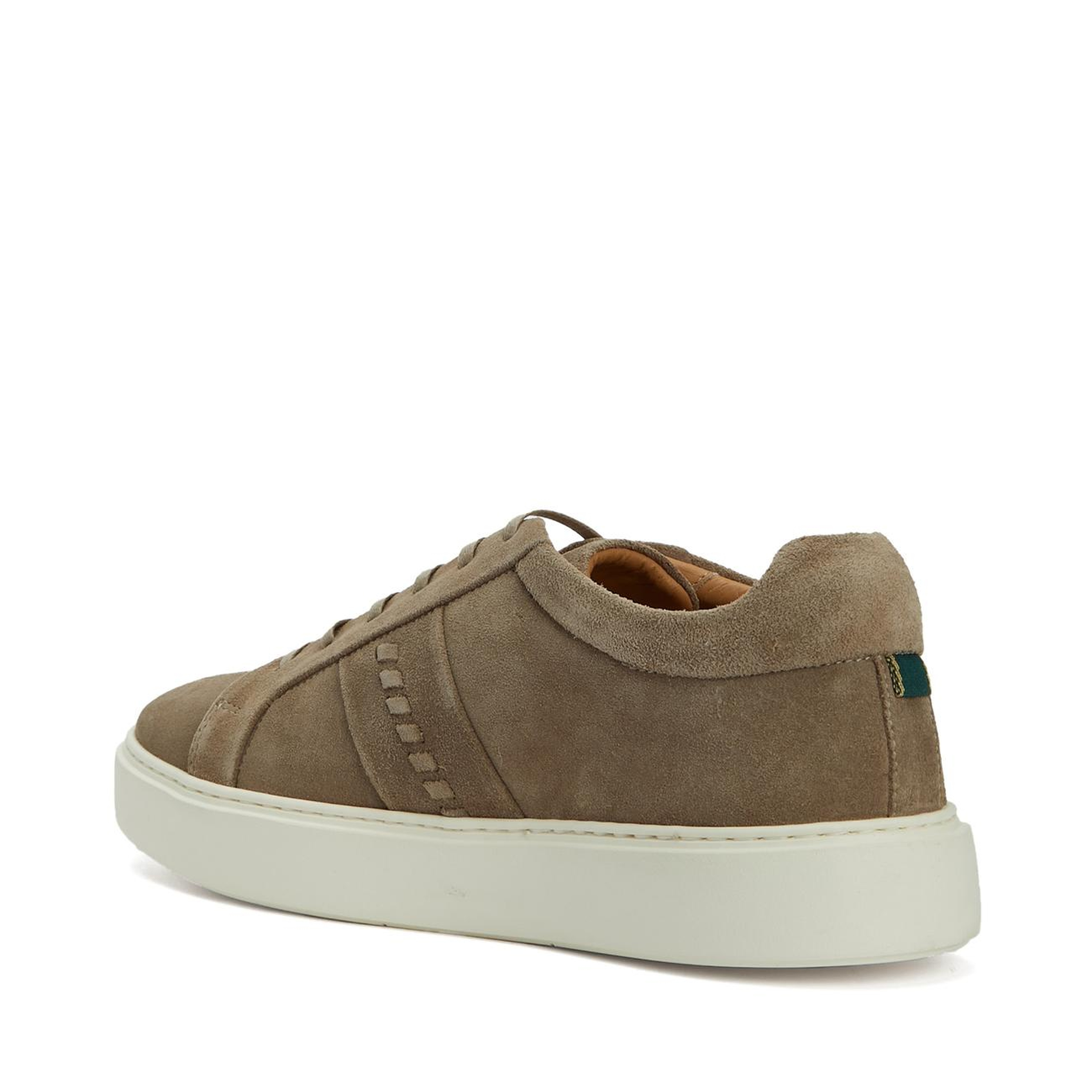 George Hogg Erkek Vizon Günlük Rahat Örgülü Süet Sneaker