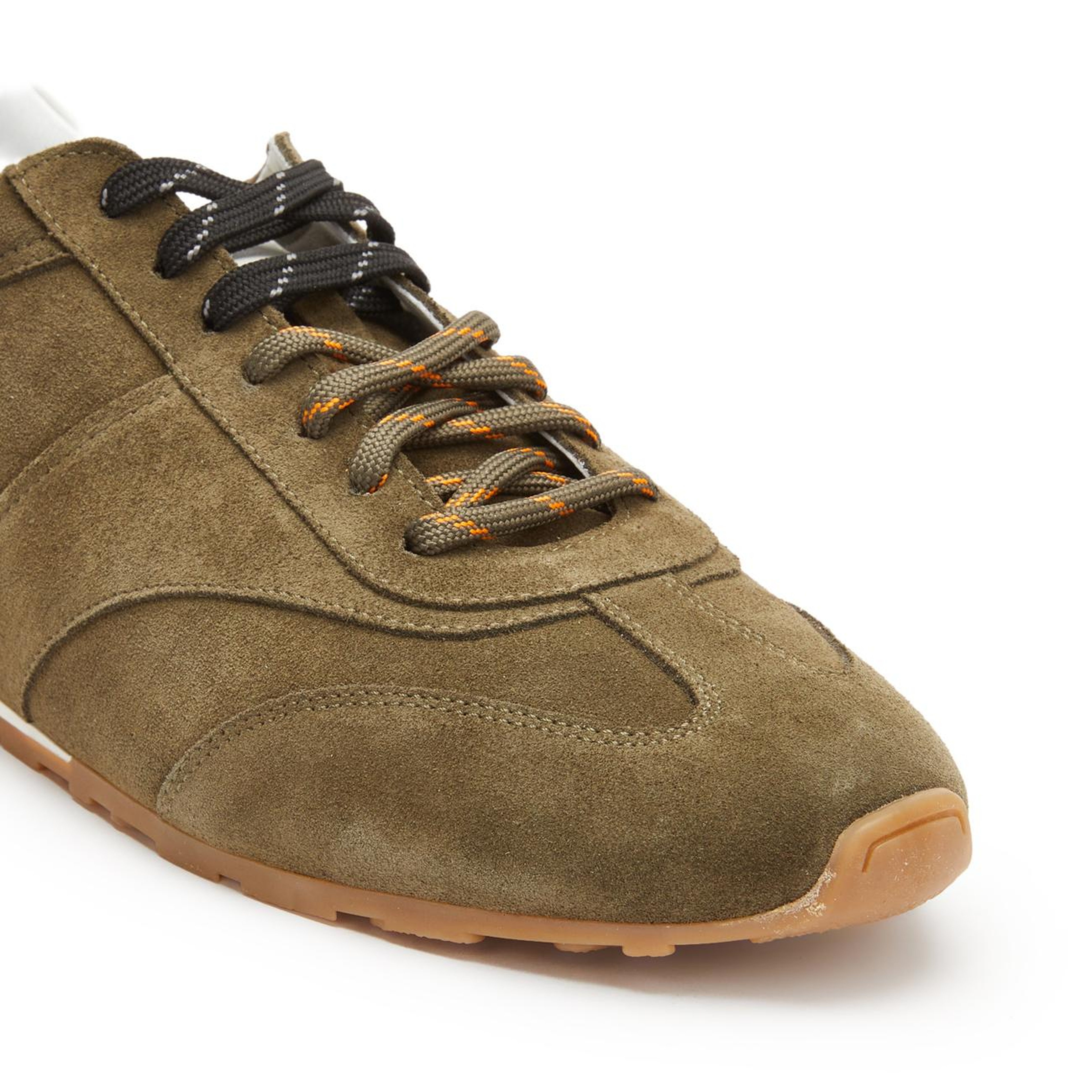 Divarese Erkek Haki Günlük Rahat Süet Sneaker