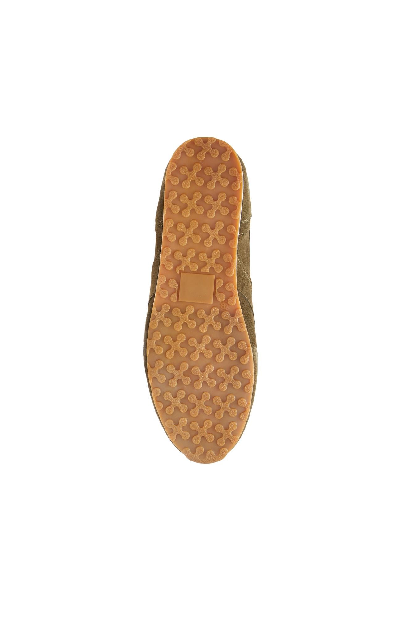 Divarese Erkek Haki Günlük Rahat Süet Sneaker