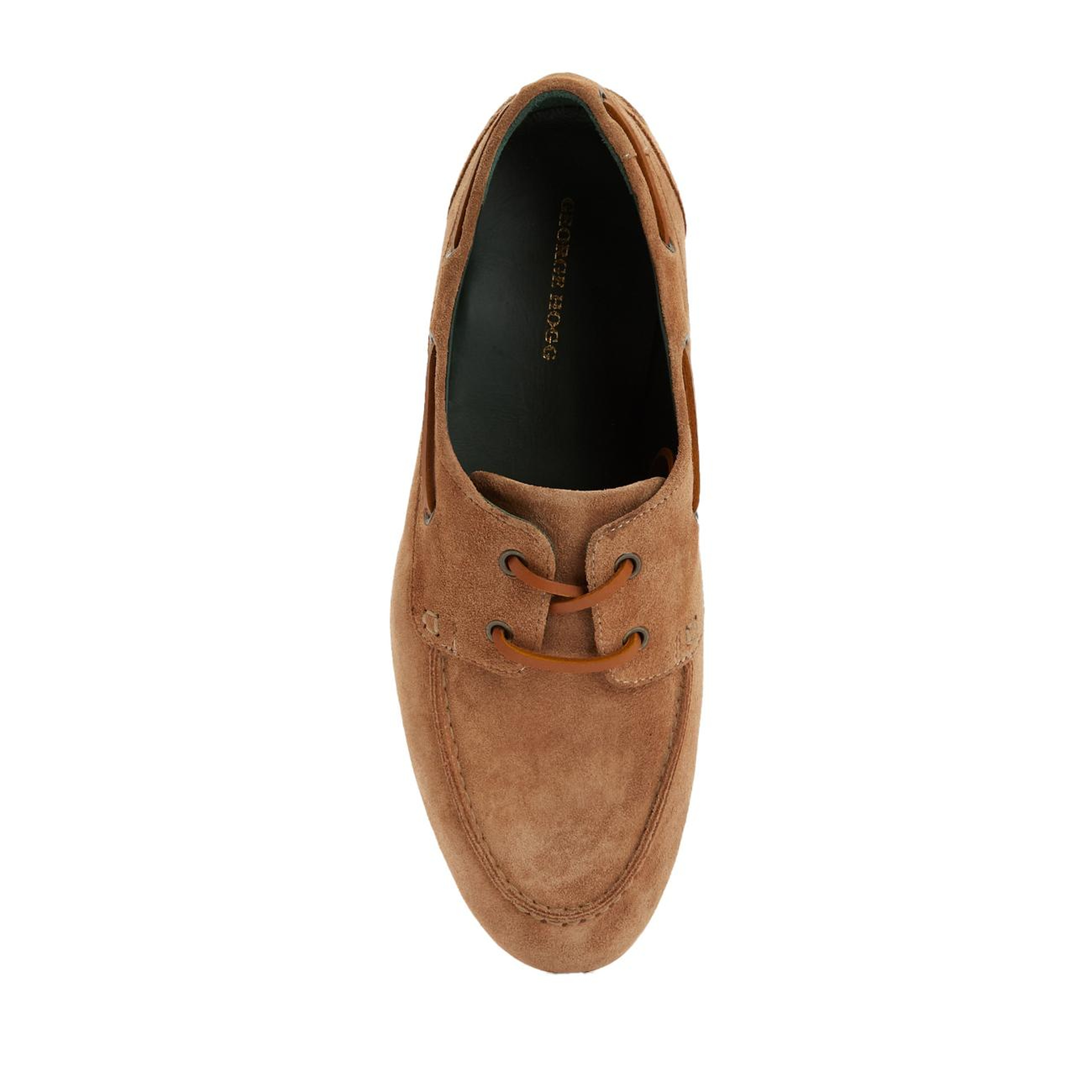 George Hogg Erkek Tarçın Süet Loafer