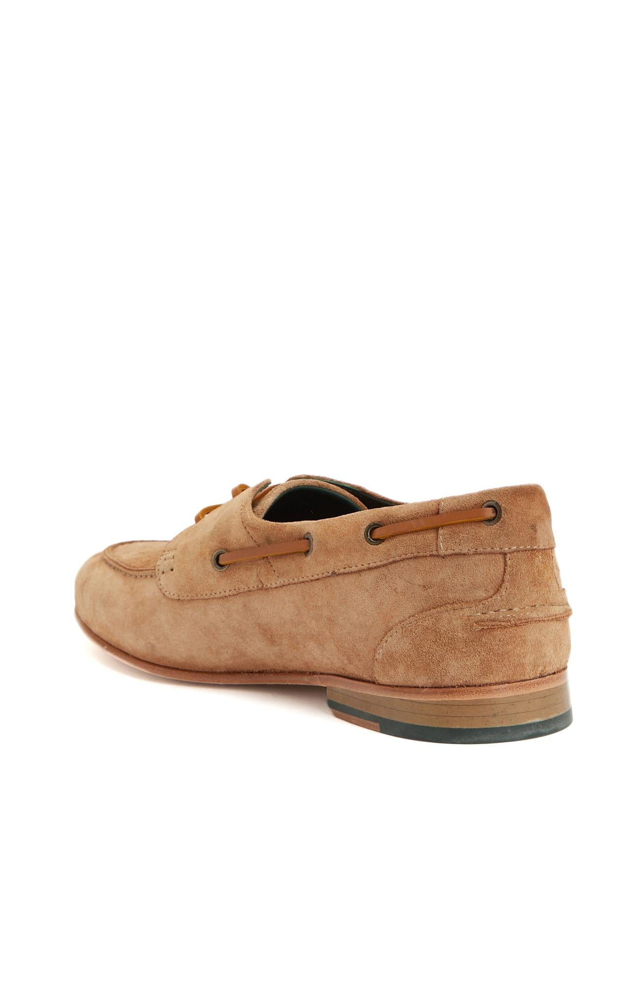 George Hogg Erkek Tarçın Süet Loafer