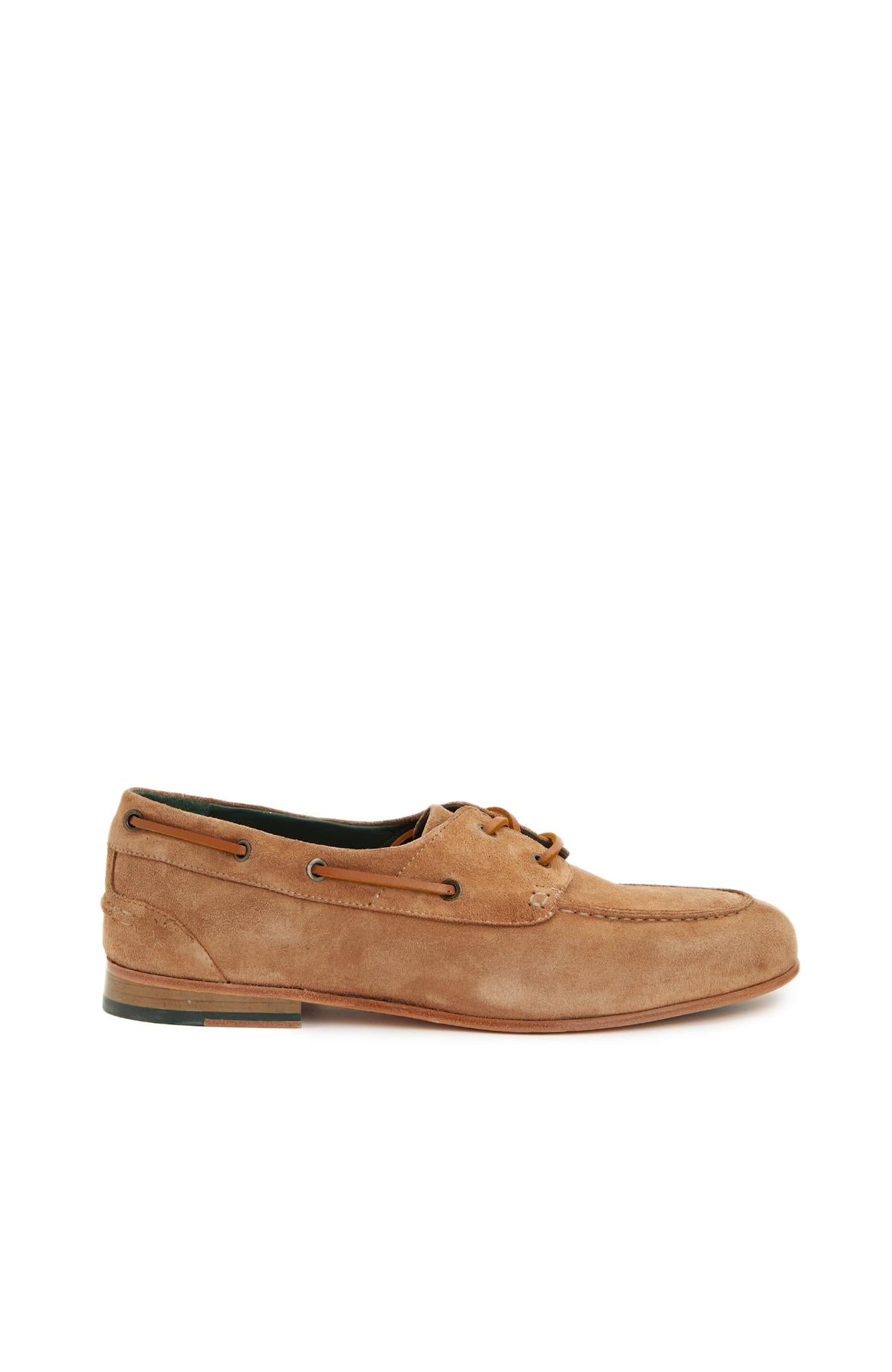 George Hogg Erkek Tarçın Süet Loafer