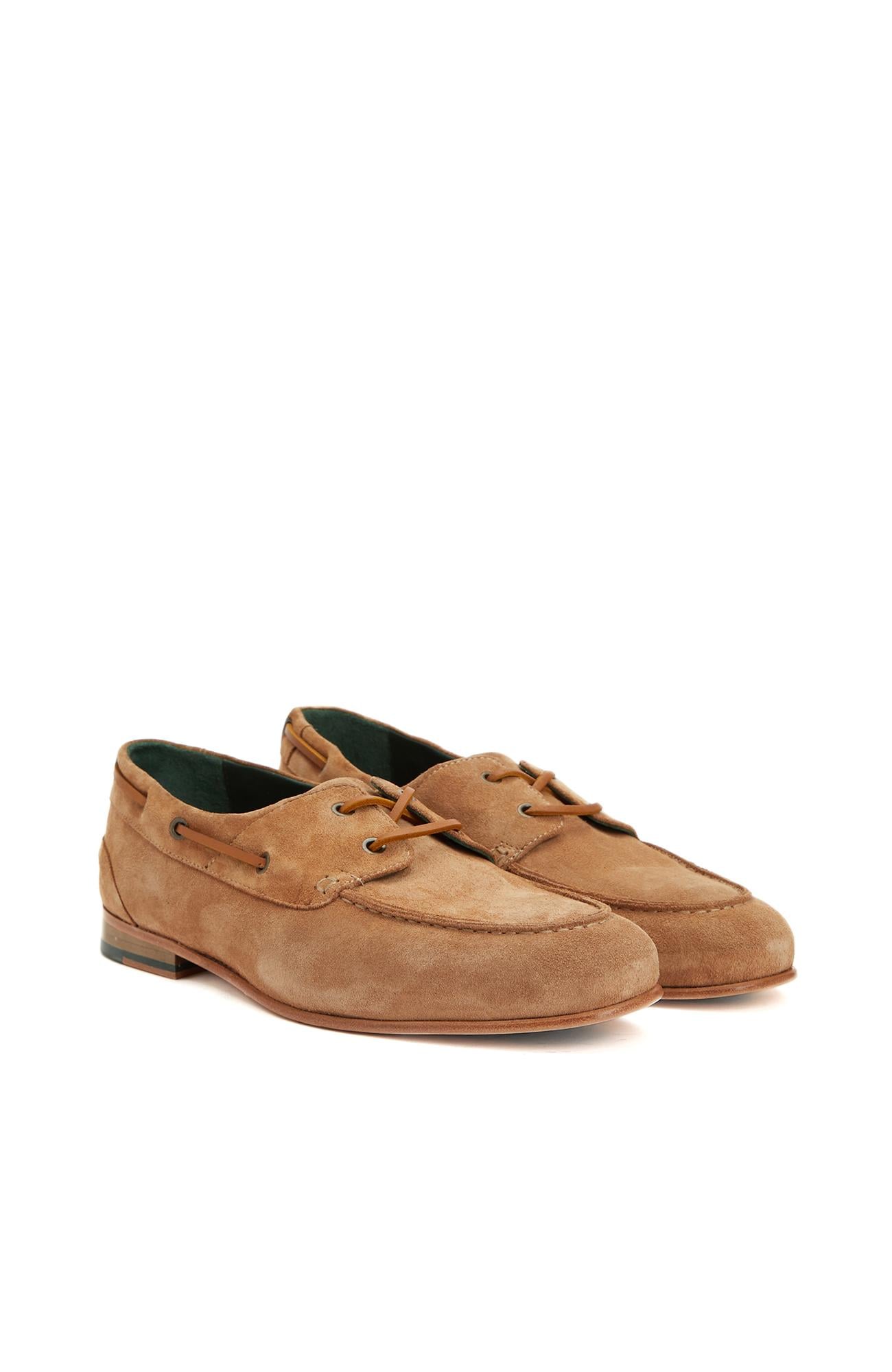 George Hogg Erkek Tarçın Süet Loafer