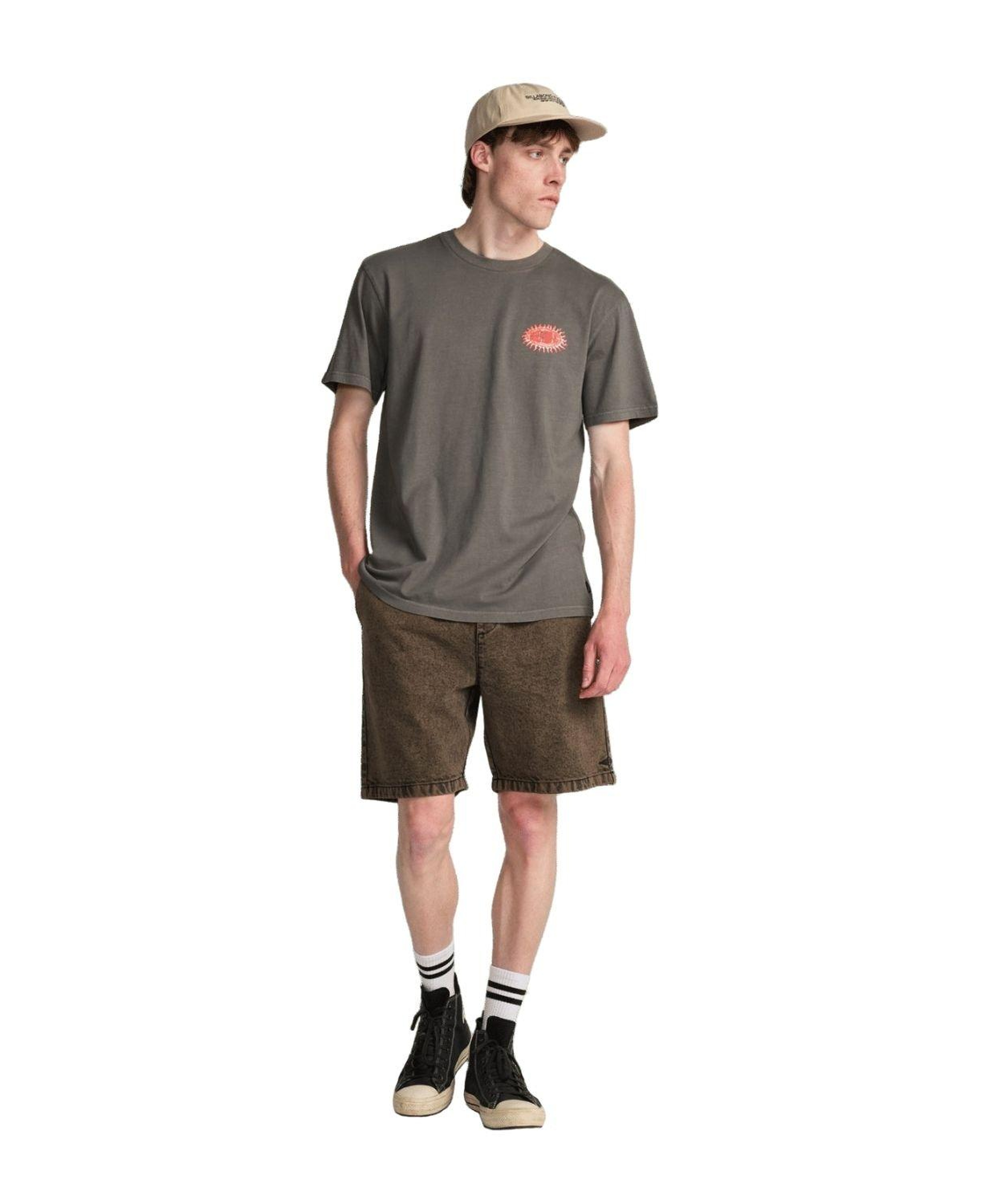 Billabong Burn Out Ww Erkek Siyah Tişört