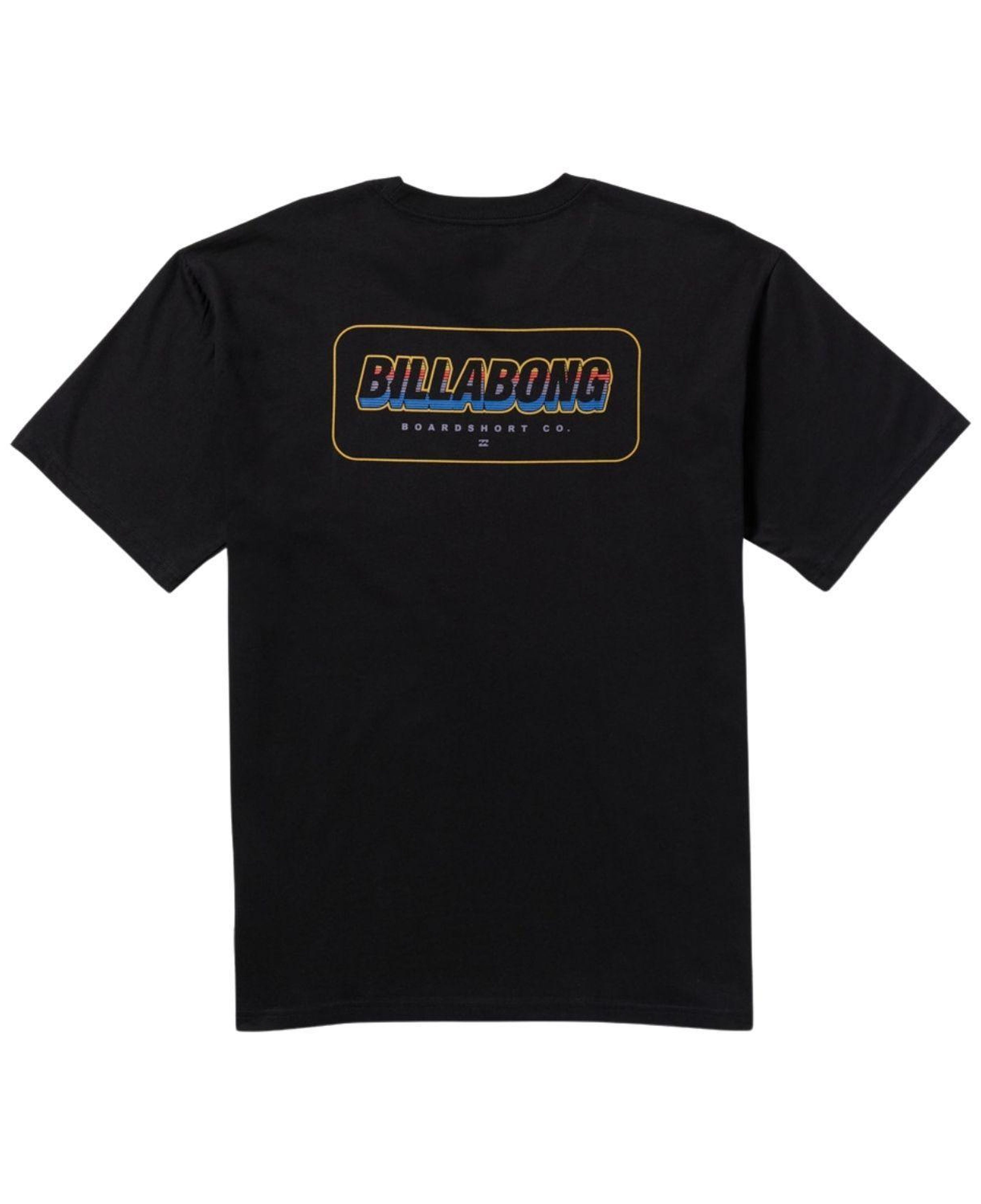 Billabong Walled Regular Erkek Siyah Tişört