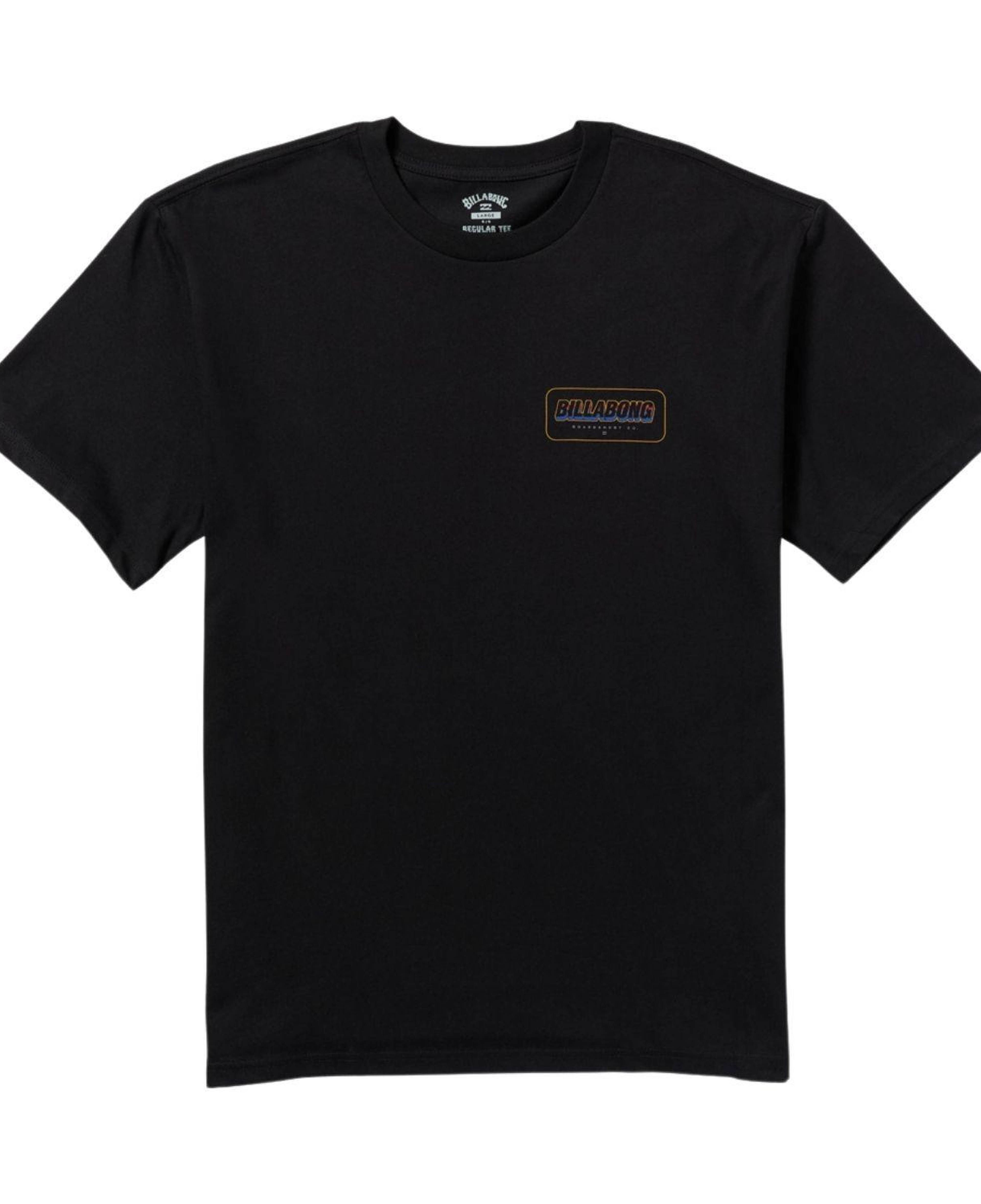 Billabong Walled Regular Erkek Siyah Tişört
