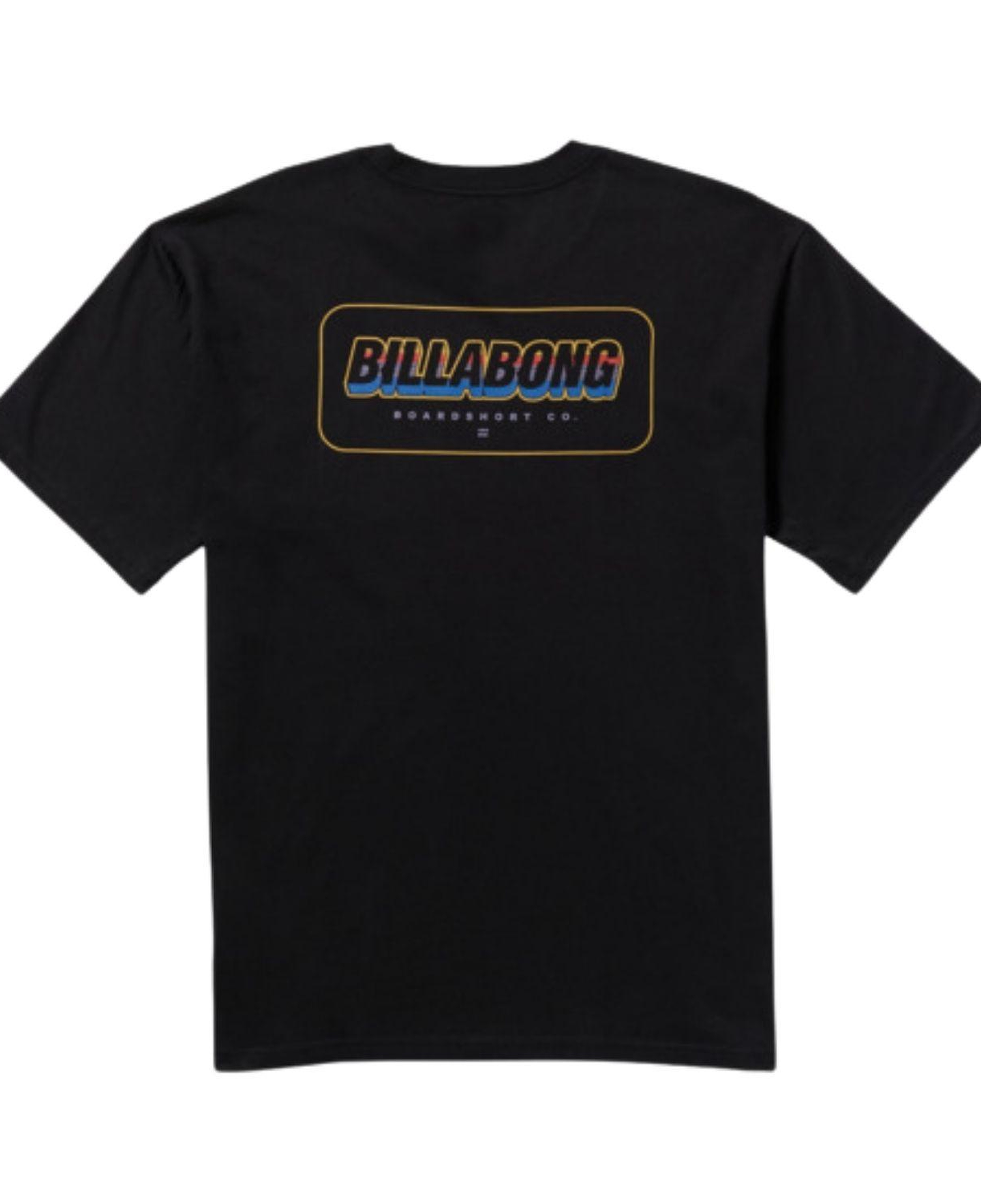 Billabong Walled Regular Erkek Siyah Tişört