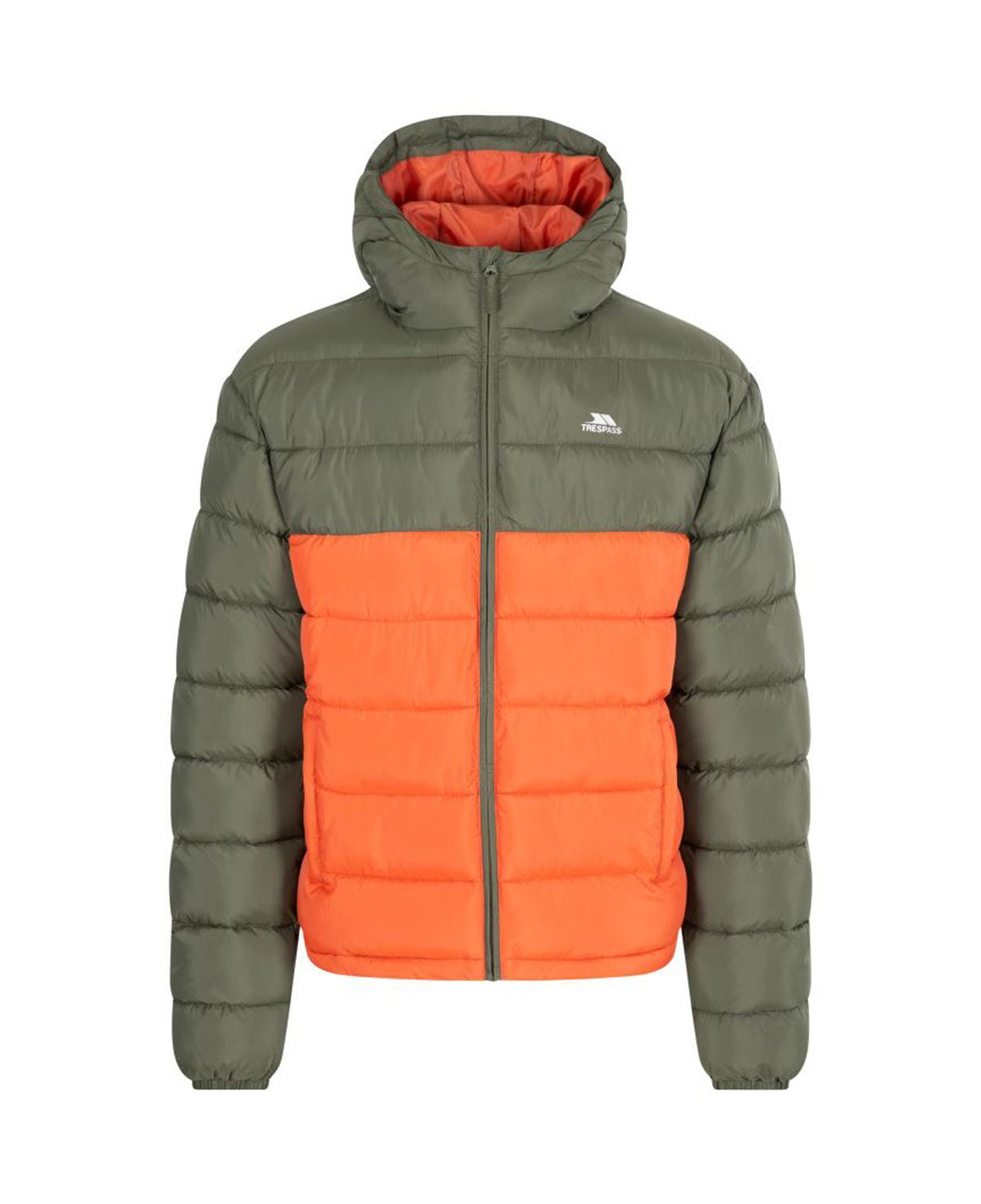 Trespass Oskar - Padded Unisex Çocuk Yeşil Outdoor Ceketi