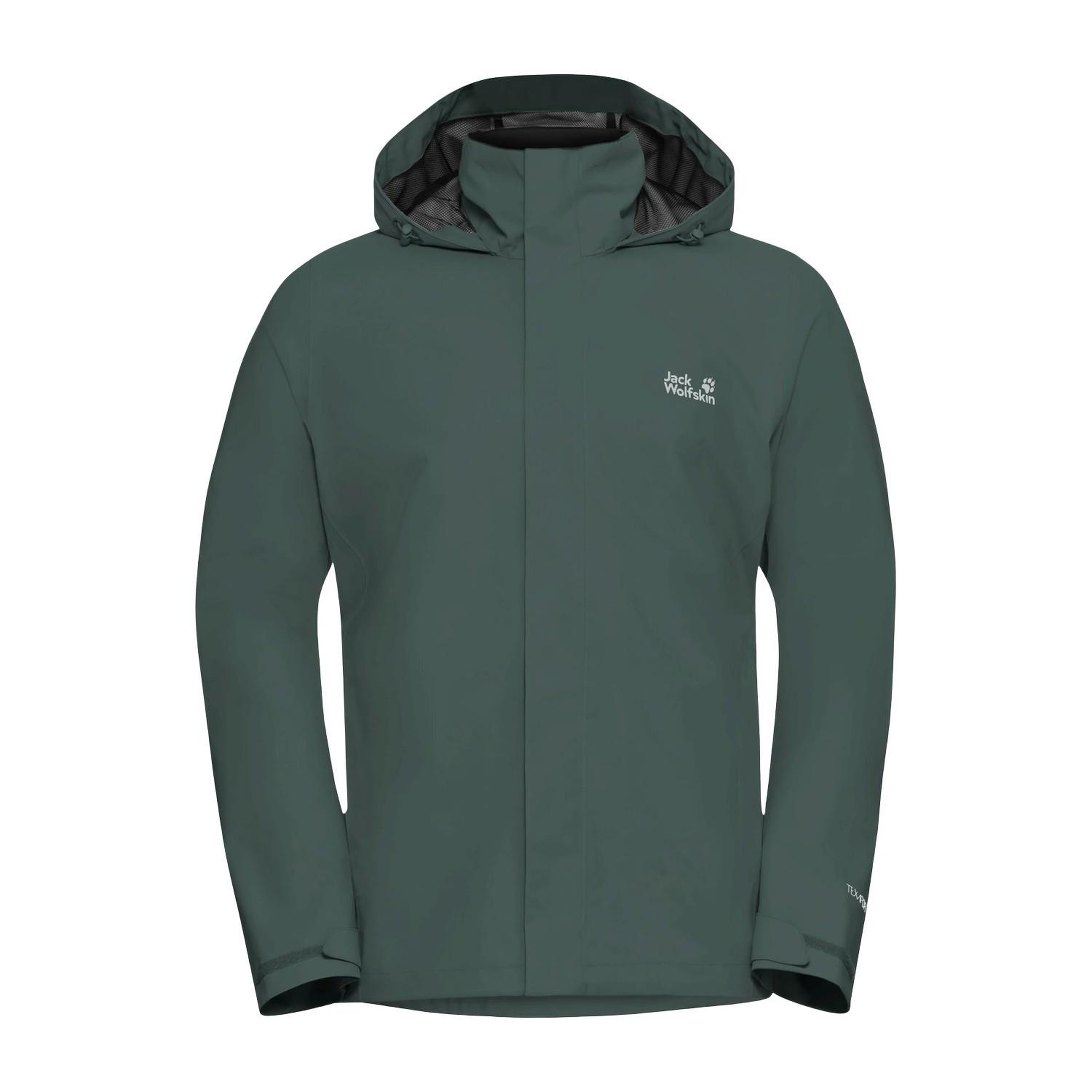 Jack Wolfskin Trailtime 2L Erkek Yeşil Outdoor Ceketi