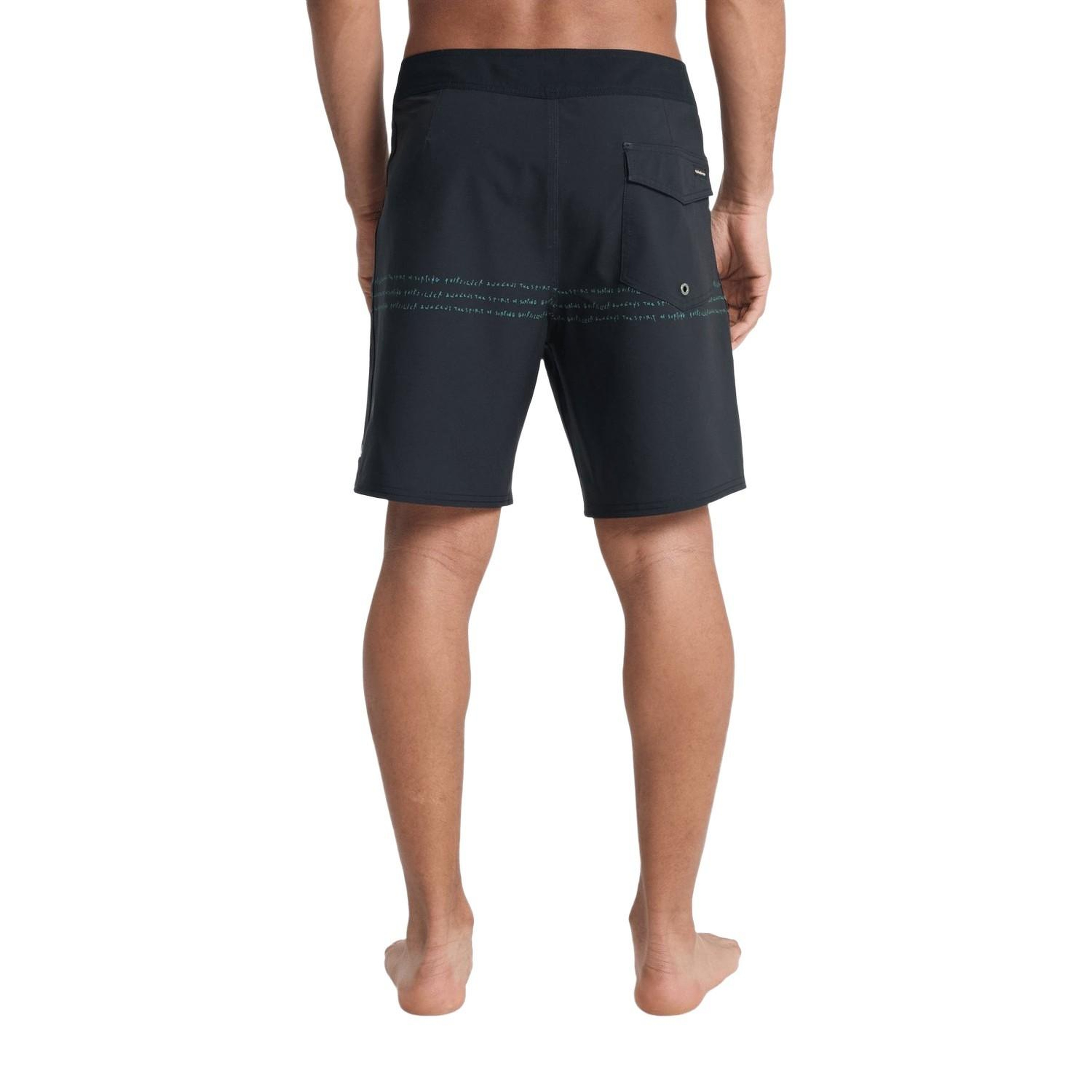 Quiksilver Surfsilk Straig Erkek Siyah Boardshort