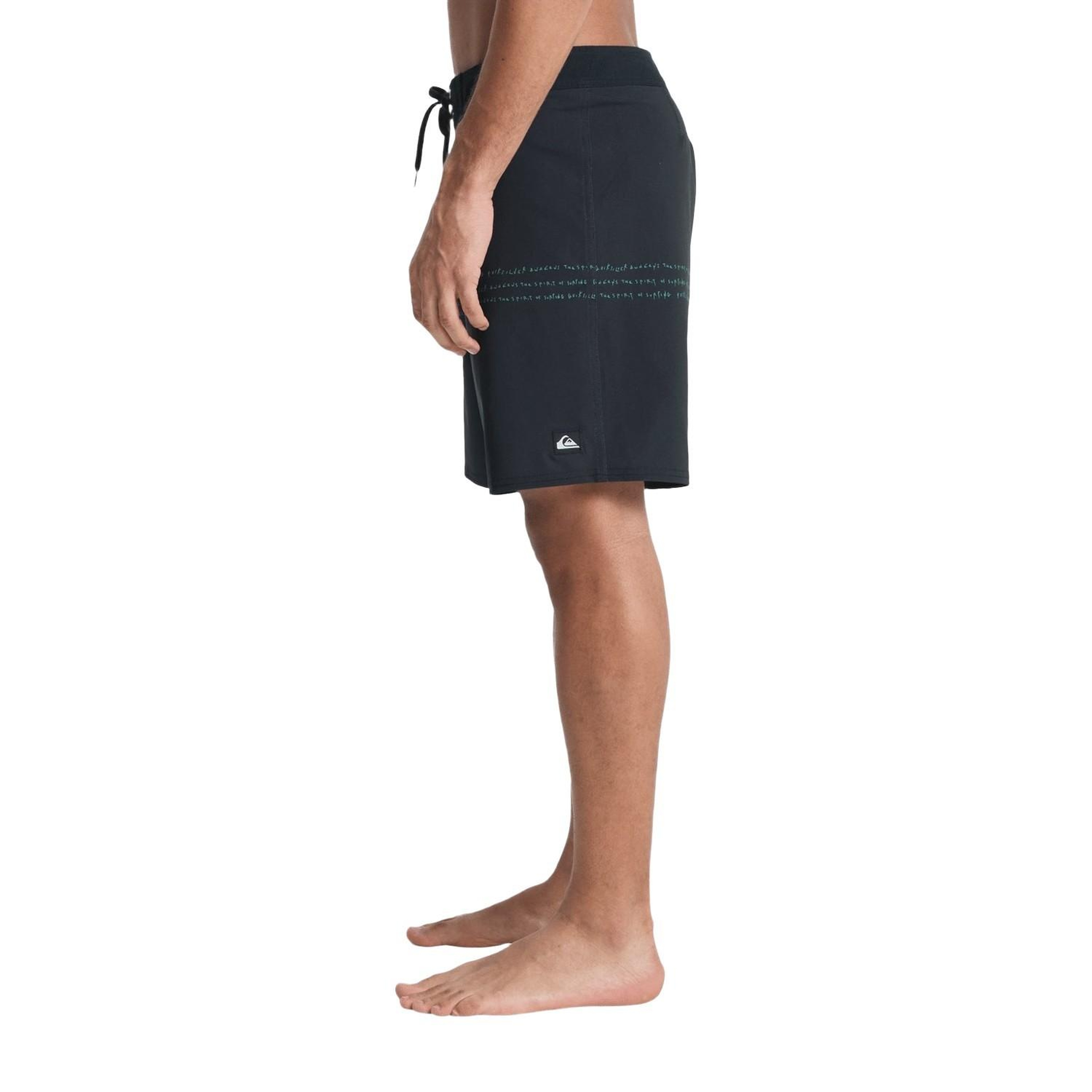 Quiksilver Surfsilk Straig Erkek Siyah Boardshort
