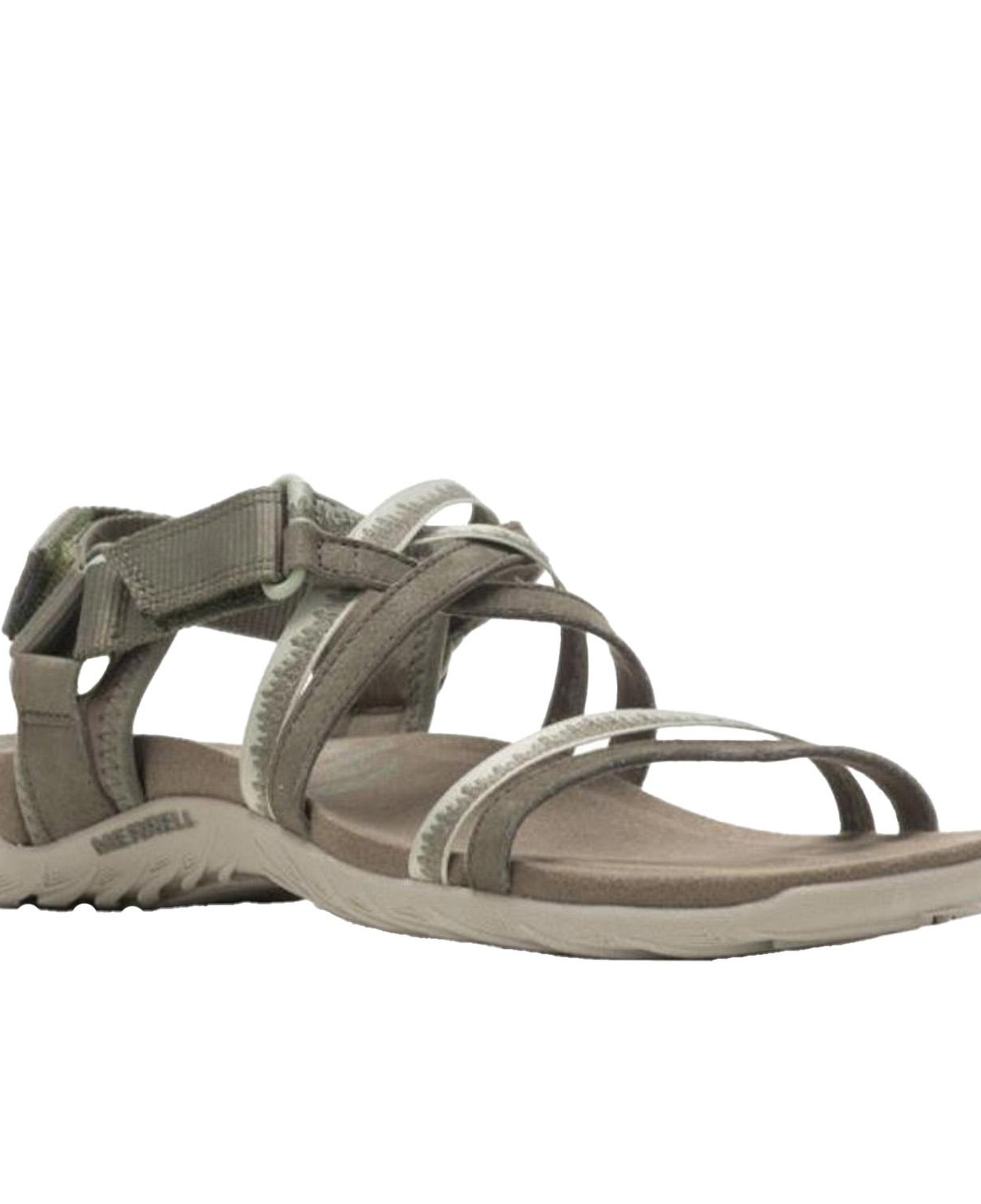 Merrell Terran 3 Cush Lattice Kadın Yeşil Sandalet