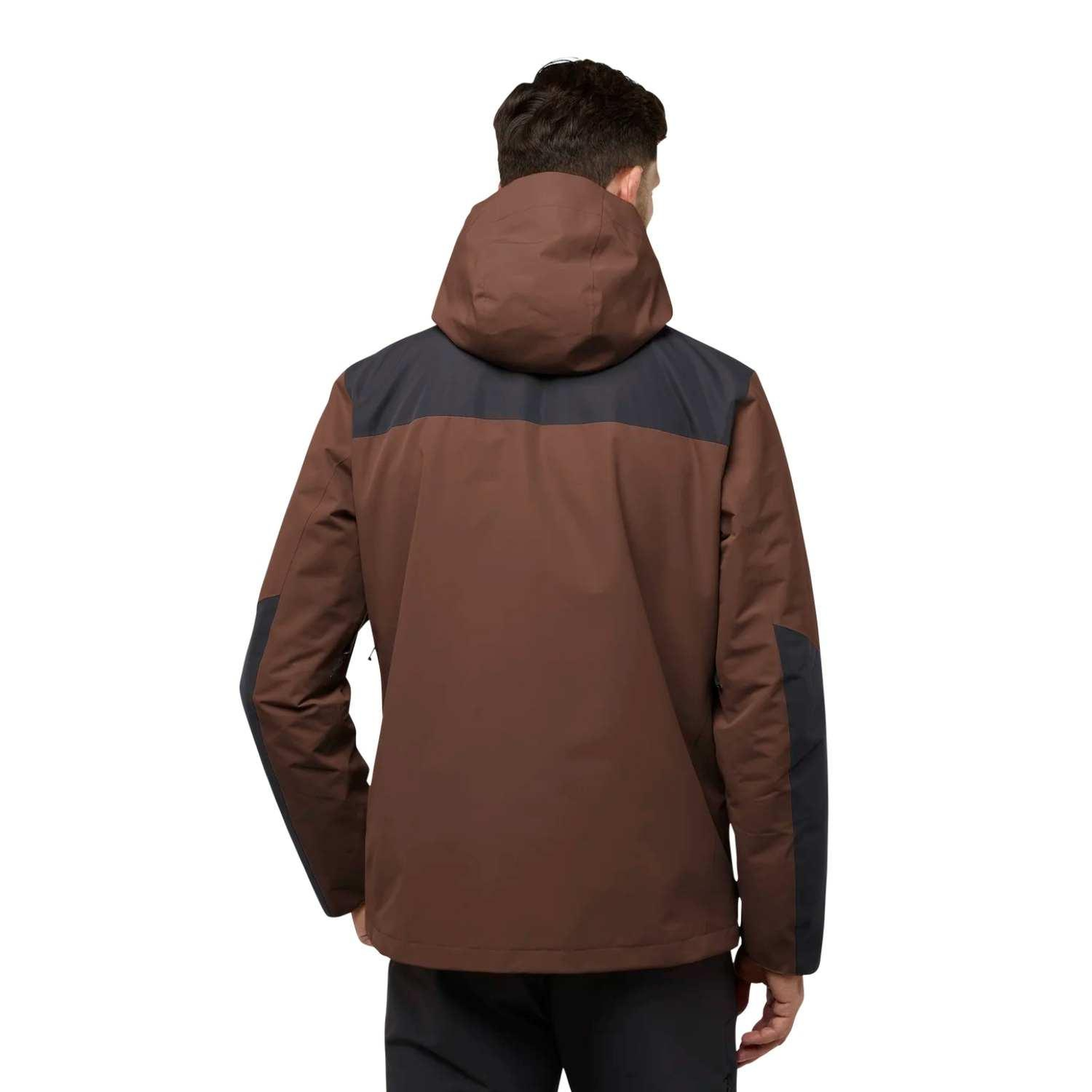 Jack Wolfskin Jasper 3in1 Erkek Kahverengi Outdoor Ceketi