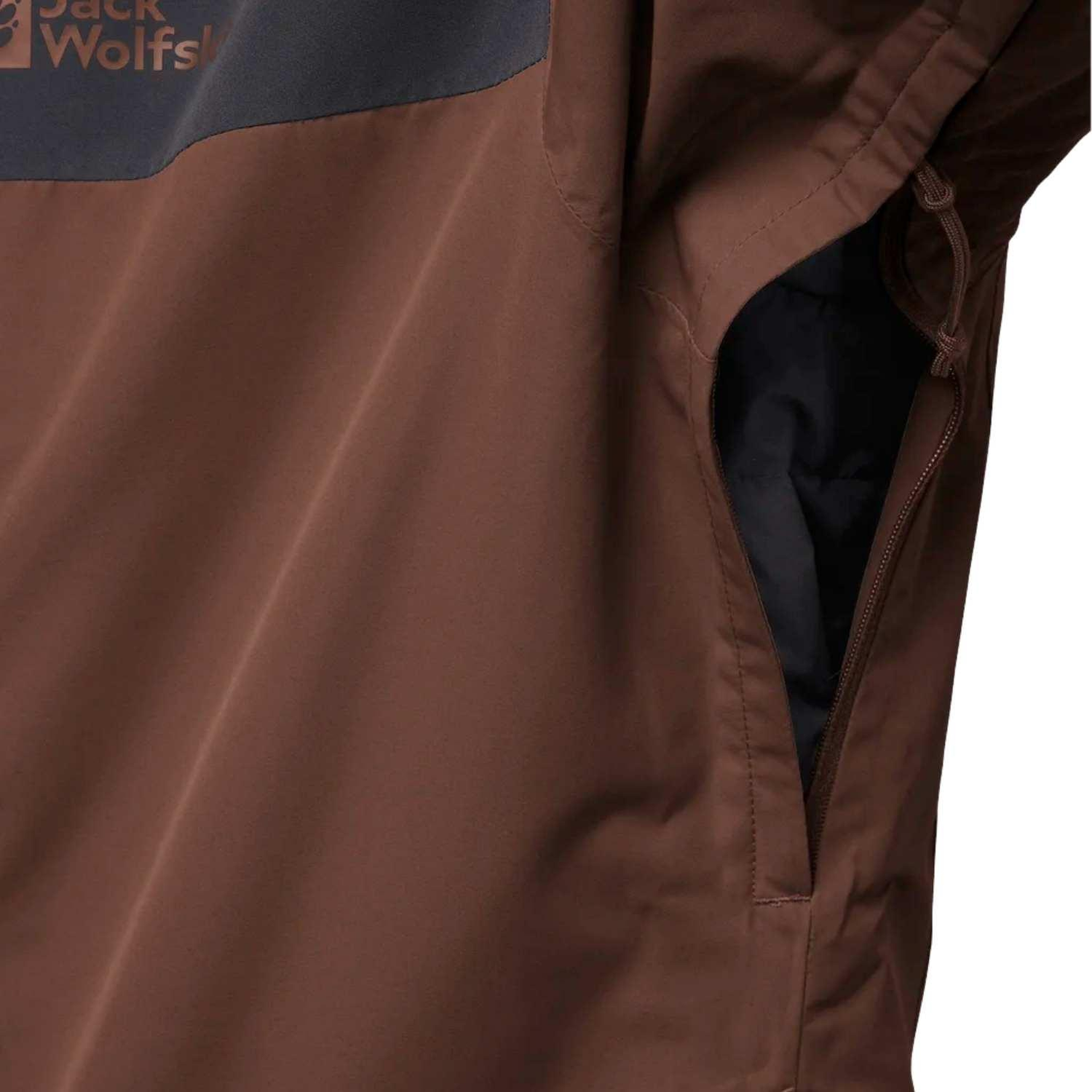 Jack Wolfskin Jasper 3in1 Erkek Kahverengi Outdoor Ceketi