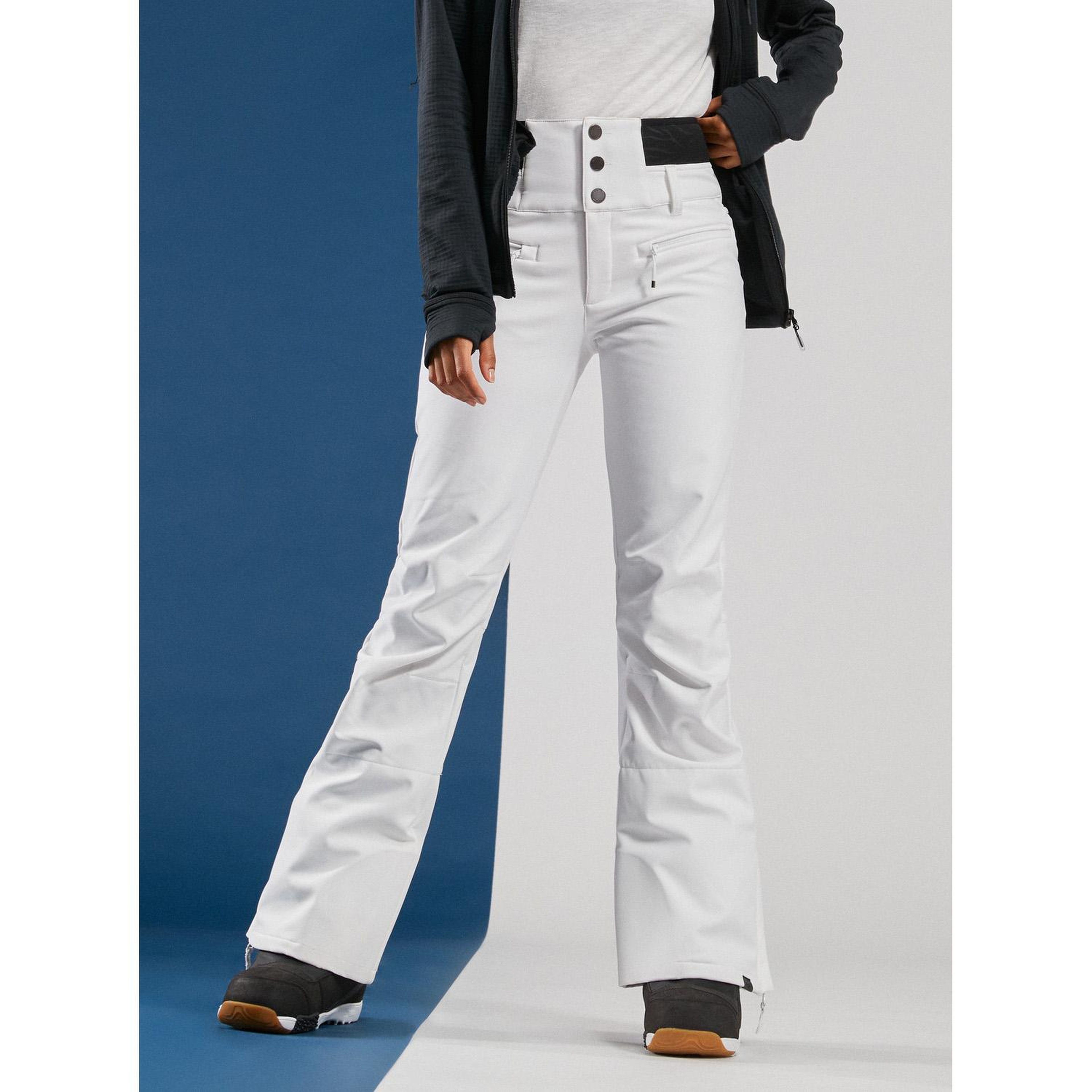 Roxy Rising High Pt Kadın Beyaz Snowboard Pantolonu