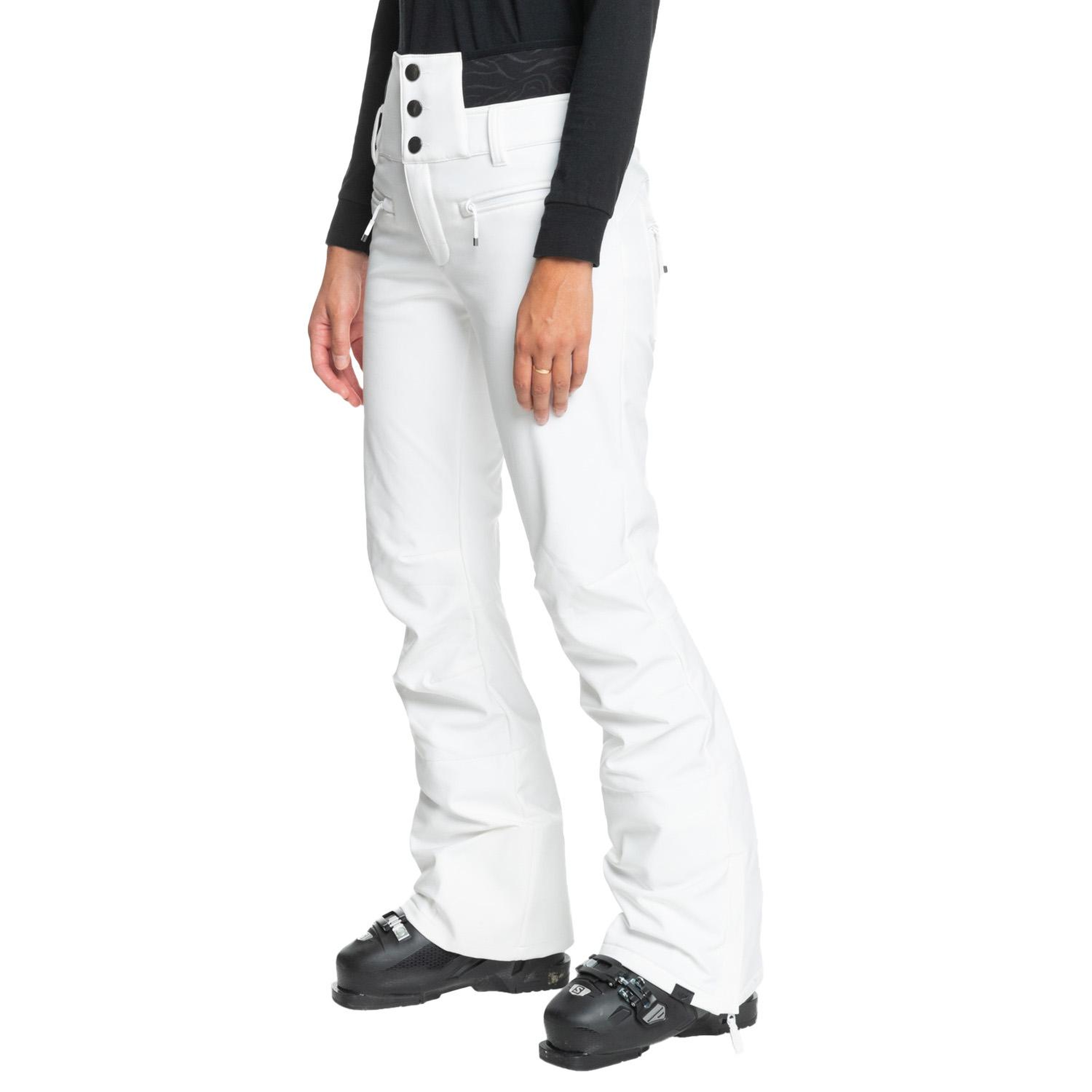 Roxy Rising High Pt Kadın Beyaz Snowboard Pantolonu