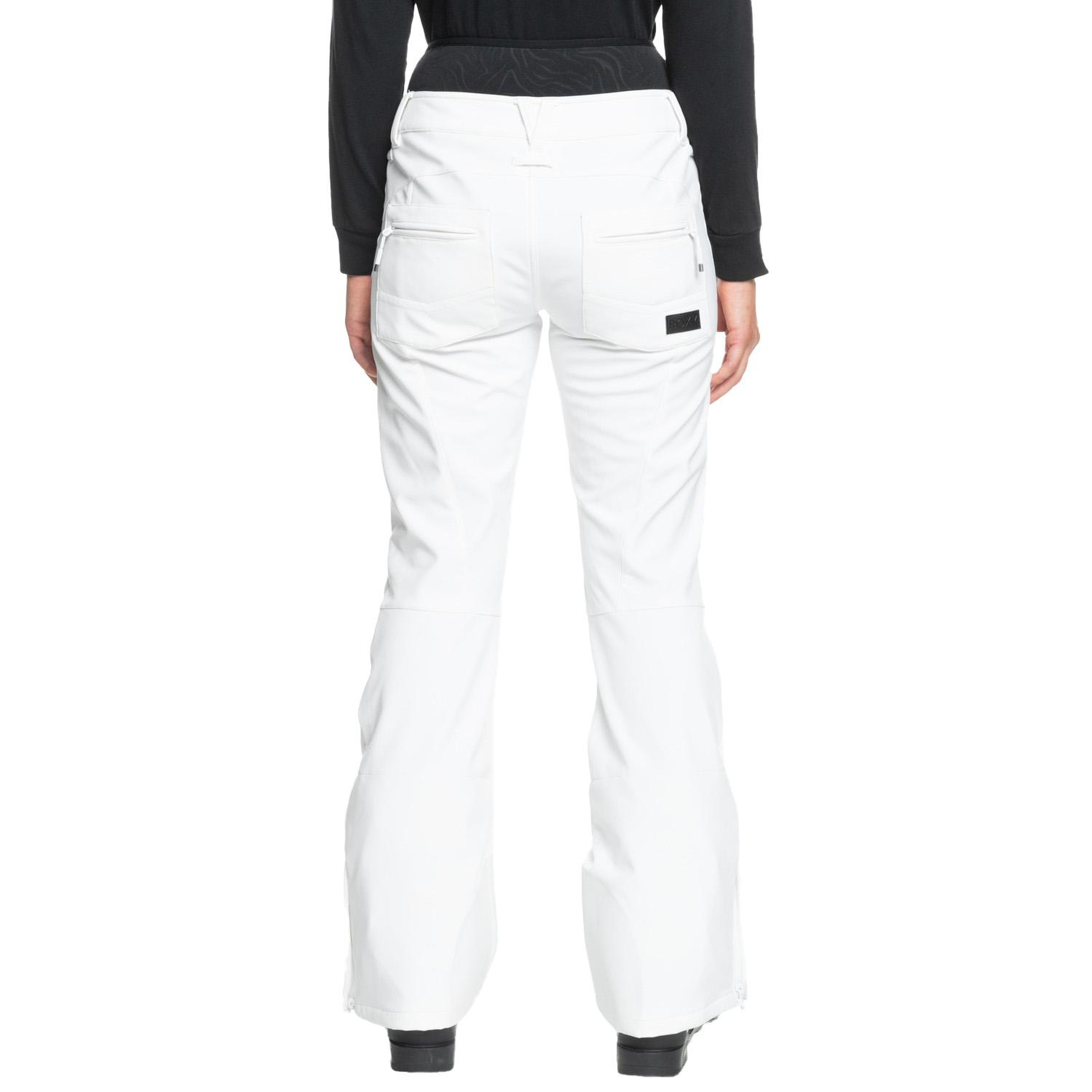 Roxy Rising High Pt Kadın Beyaz Snowboard Pantolonu