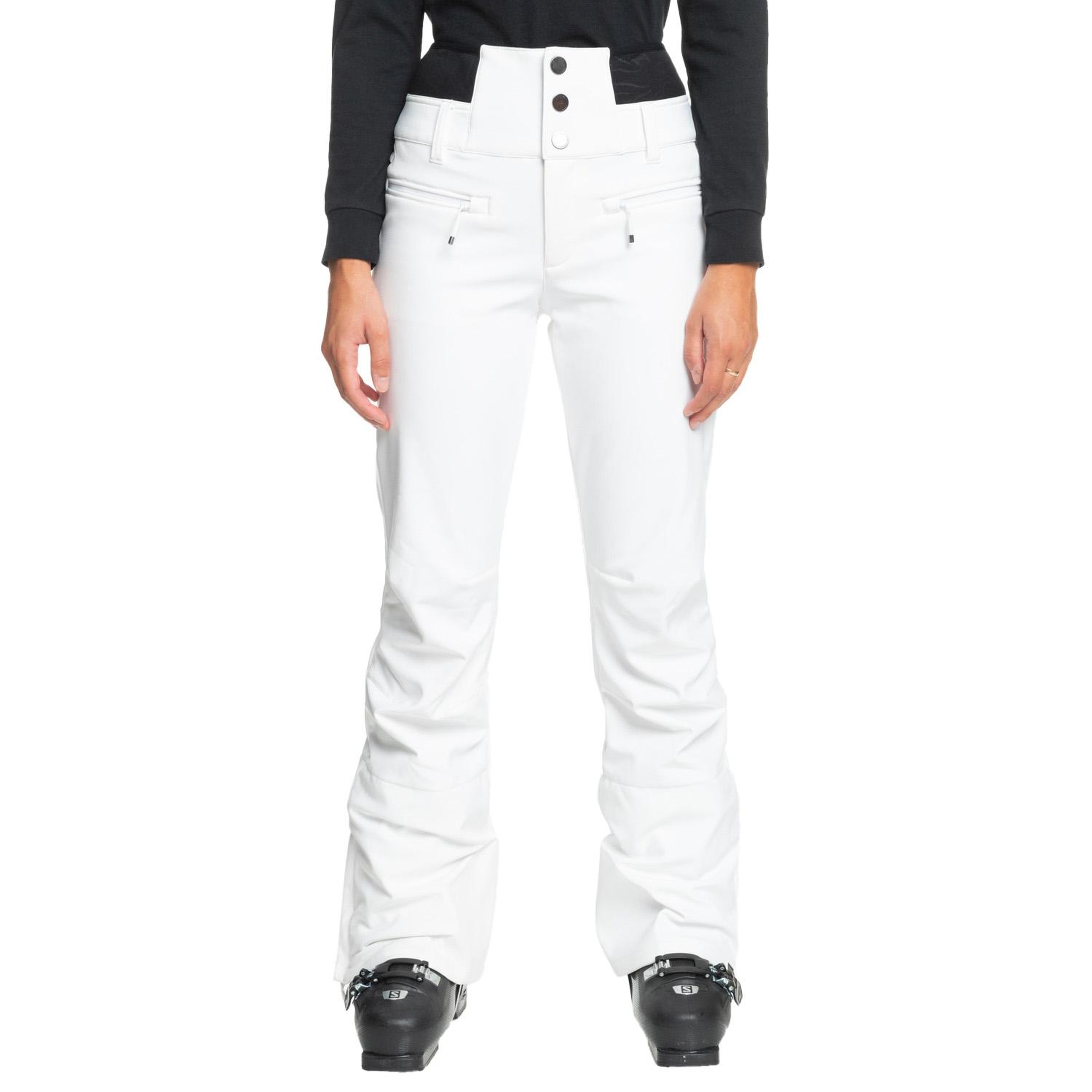 Roxy Rising High Pt Kadın Beyaz Snowboard Pantolonu