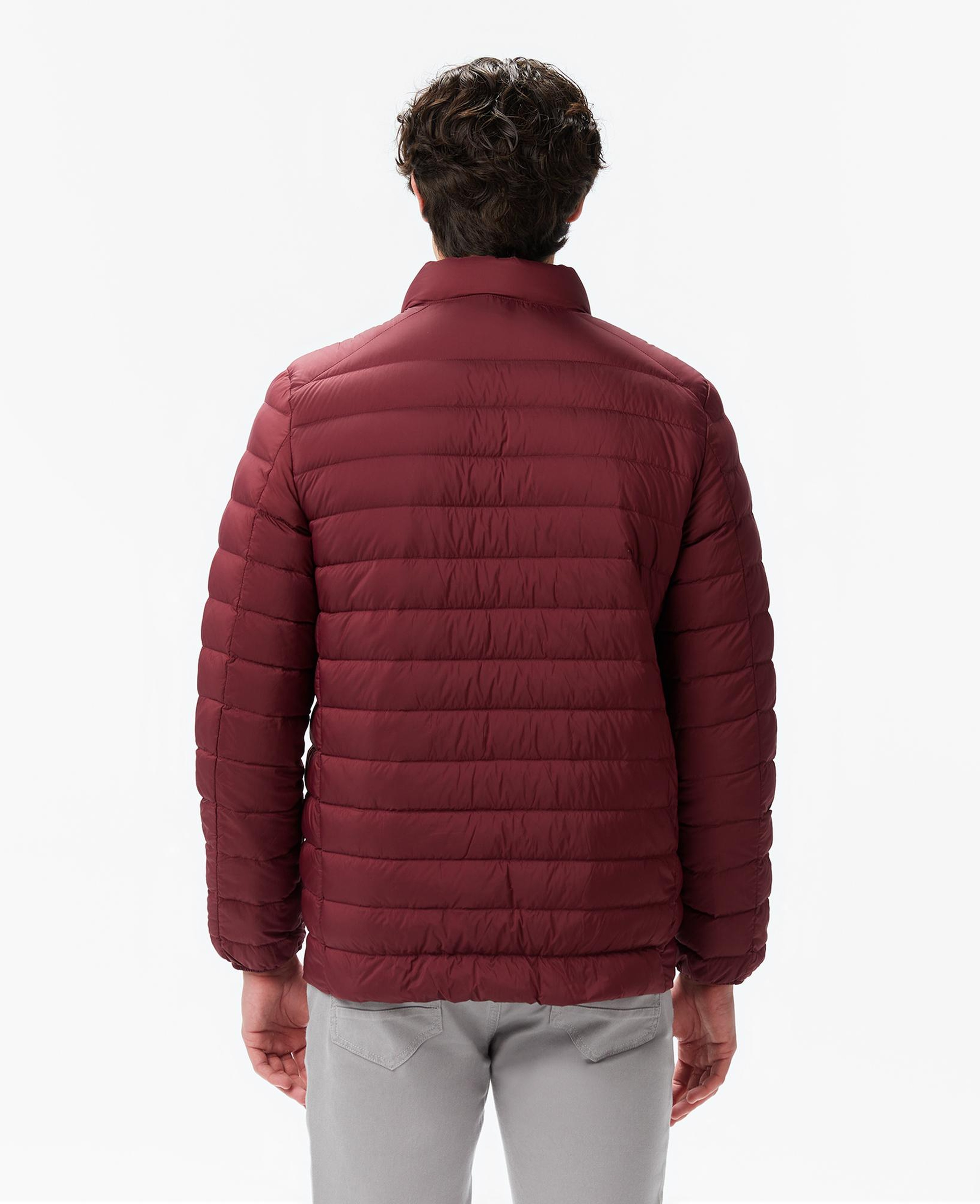 Nautica Regular Fit Mont Erkek Bordo Ceket