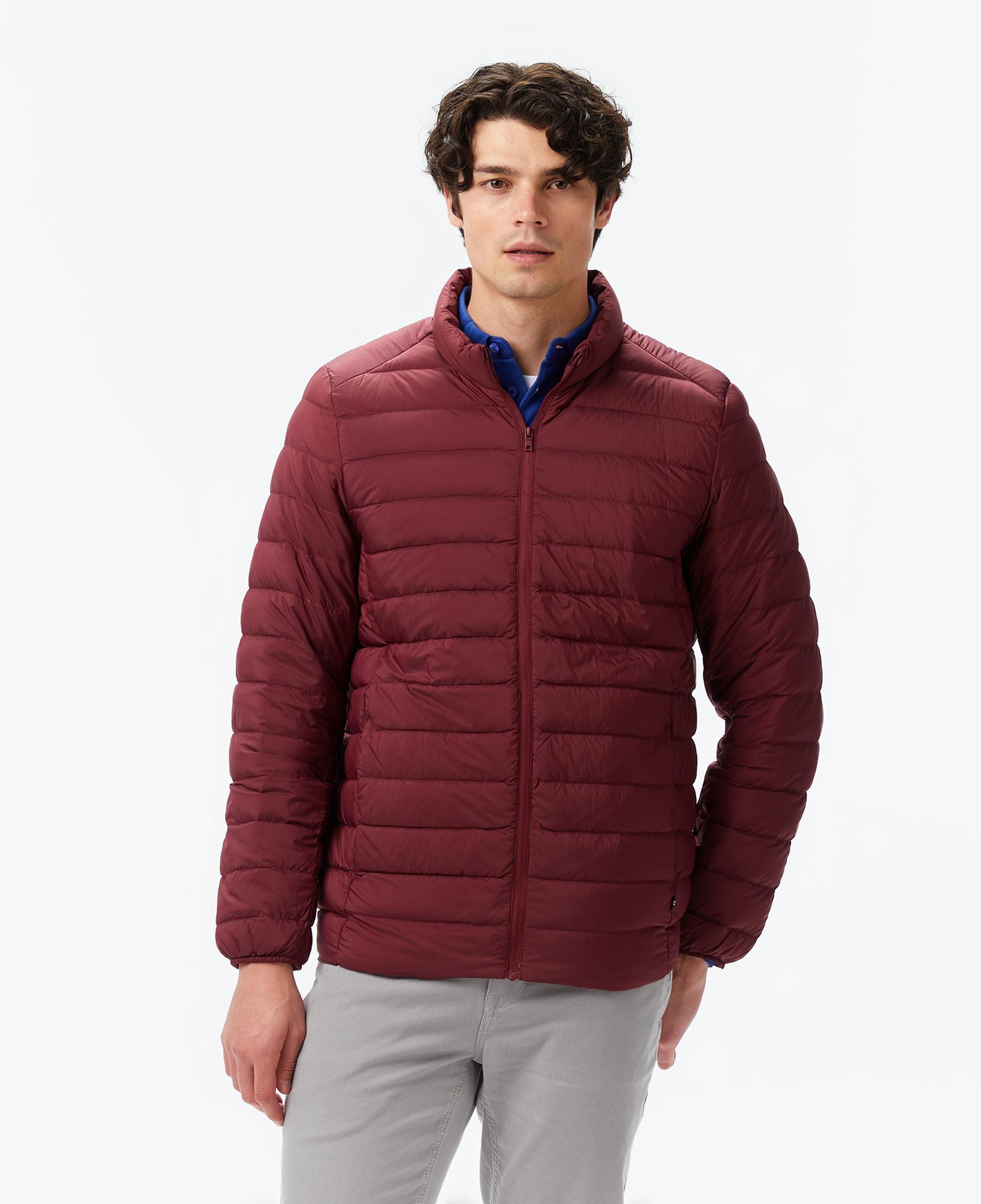 Nautica Regular Fit Mont Erkek Bordo Ceket