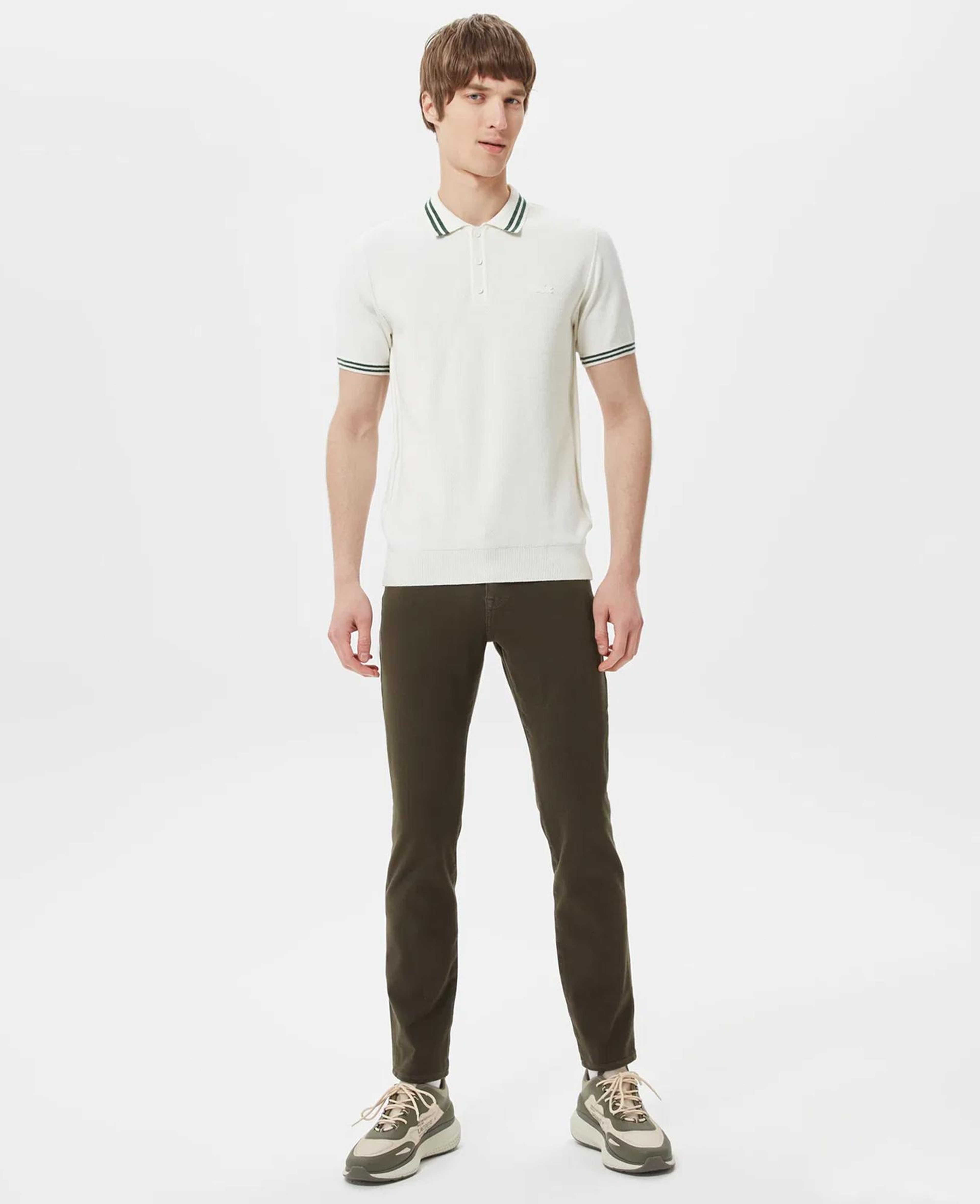 Erkek Slim Fit Yeşil Jean Pantolon
